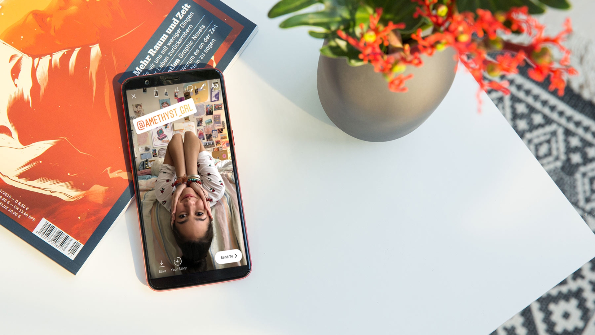 OnePlus 5T, Instagram Focus, App