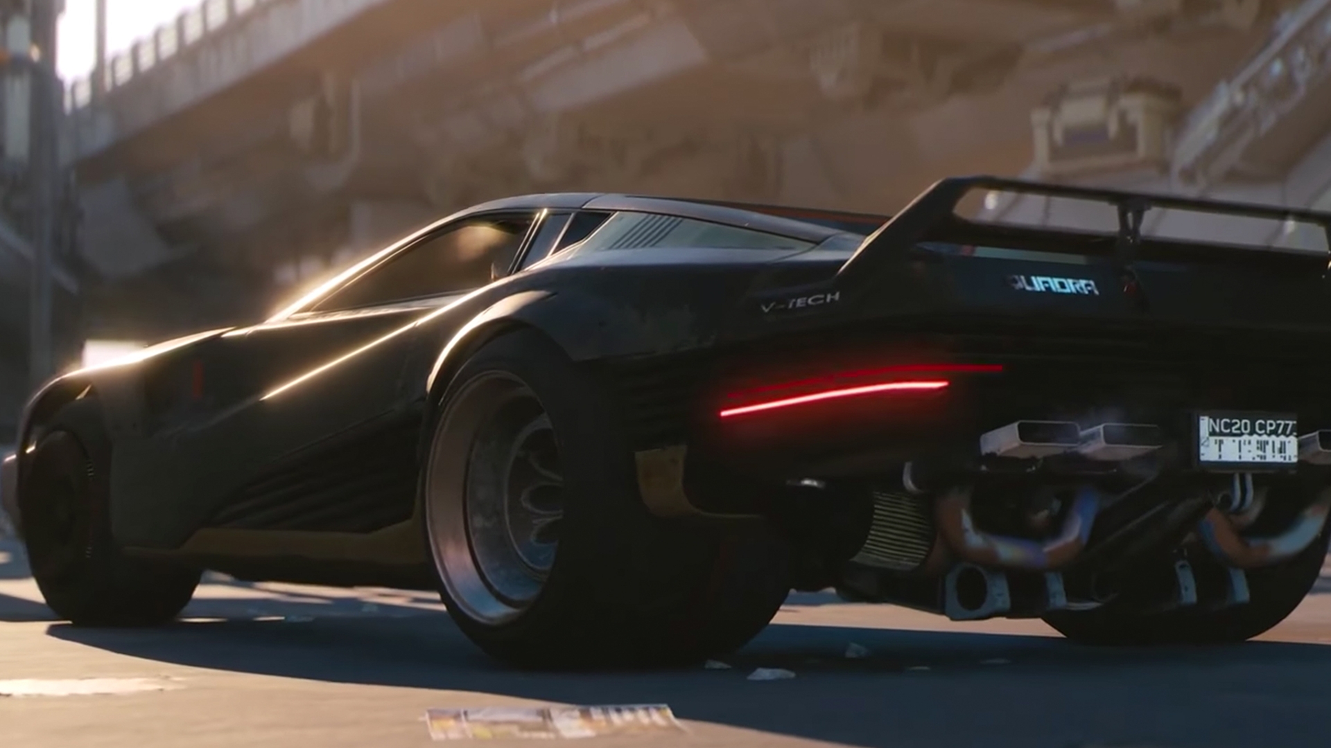 Cyberpunk 2077 Zukunftsauto