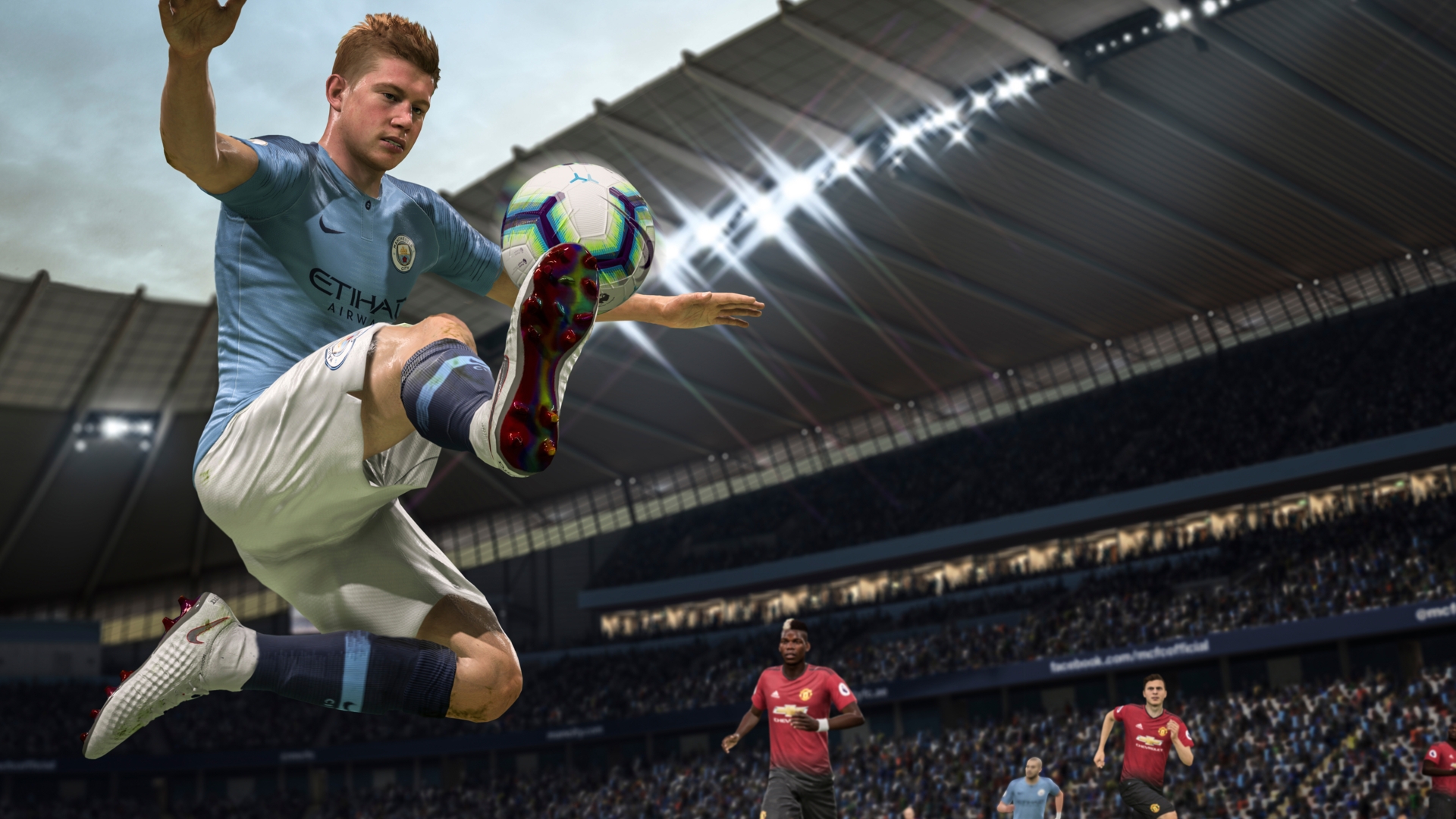 FIFA-Spieler mit Ball