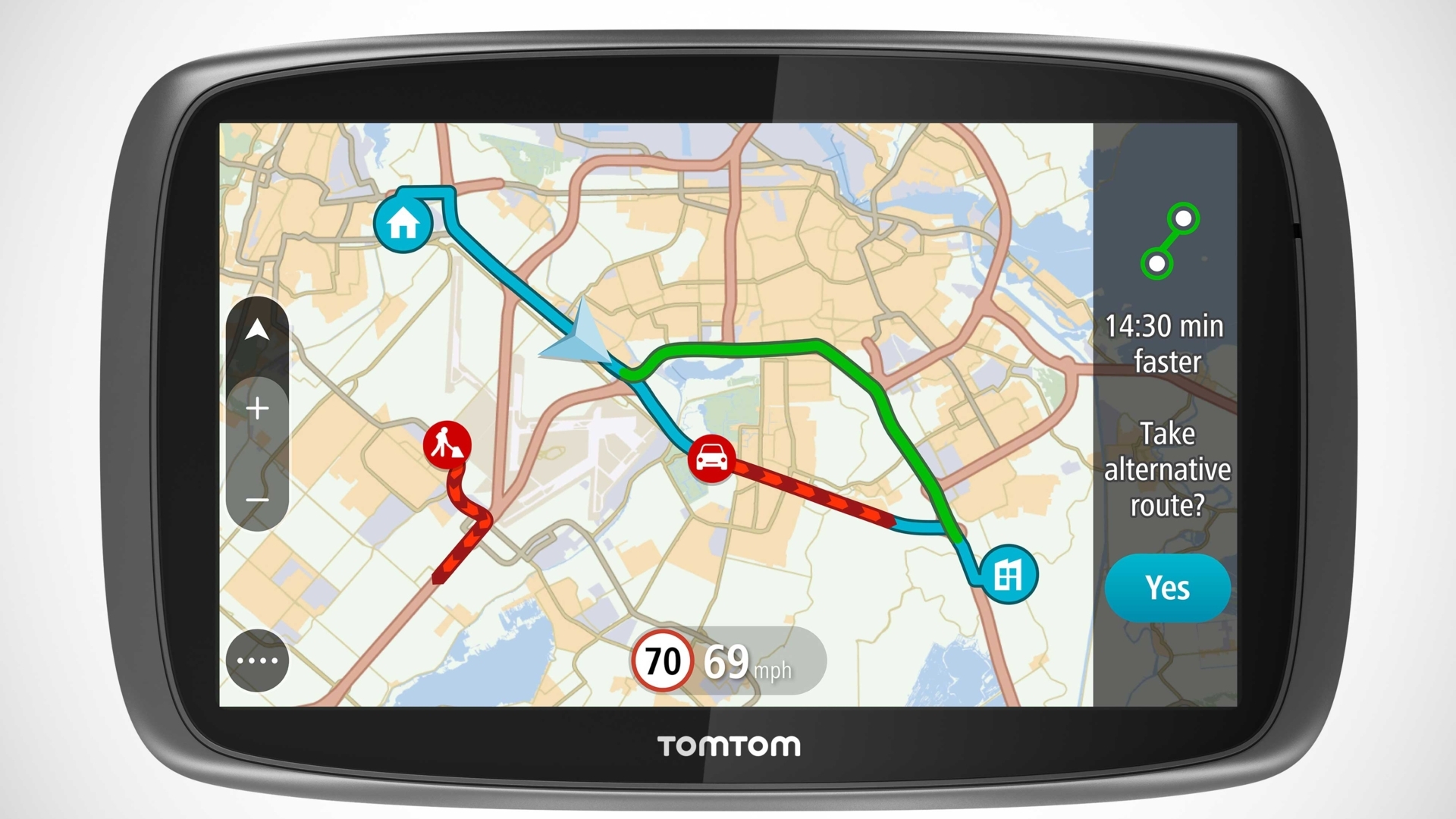 Das TomTom GO 6100 Das TomTom GO 6100