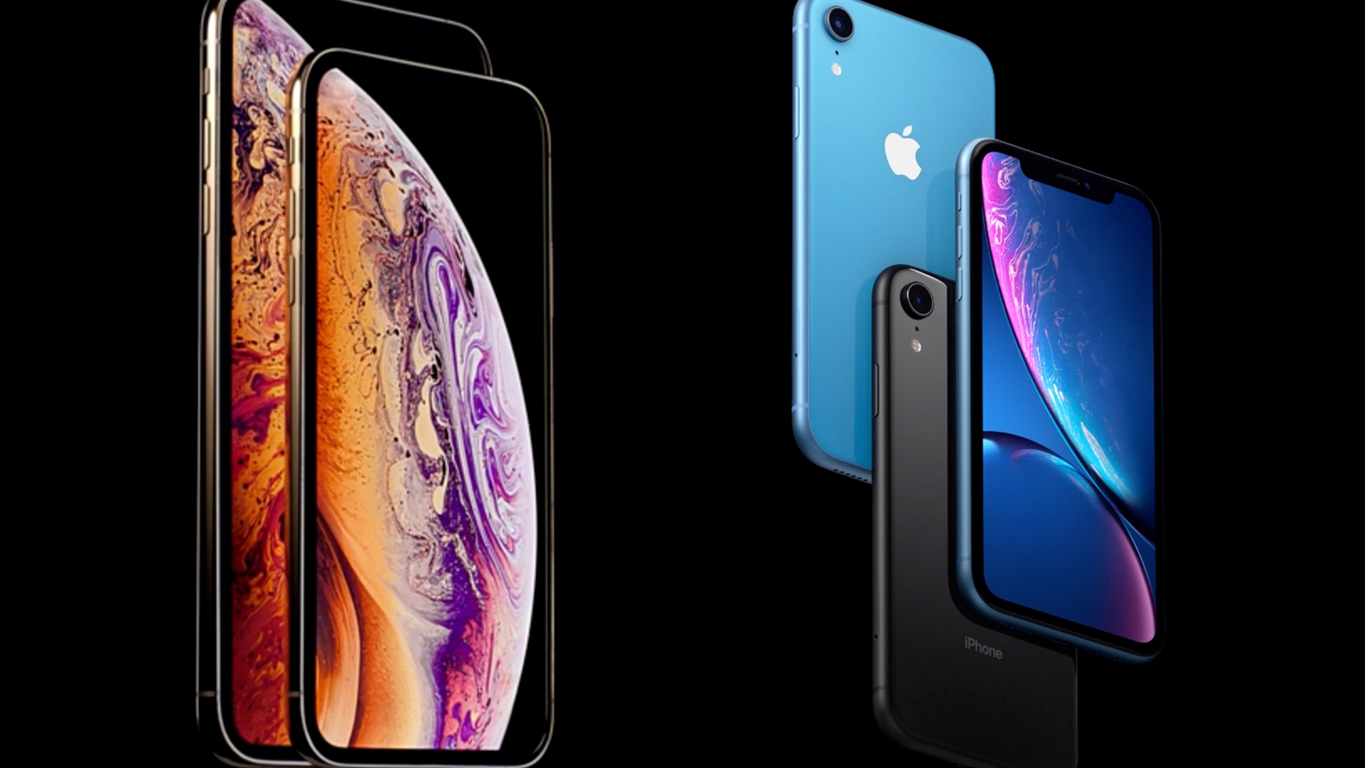Iphone Xs, Xs Max, iPhone Xr iPhone Xs, Xs Max und iPhone Xr