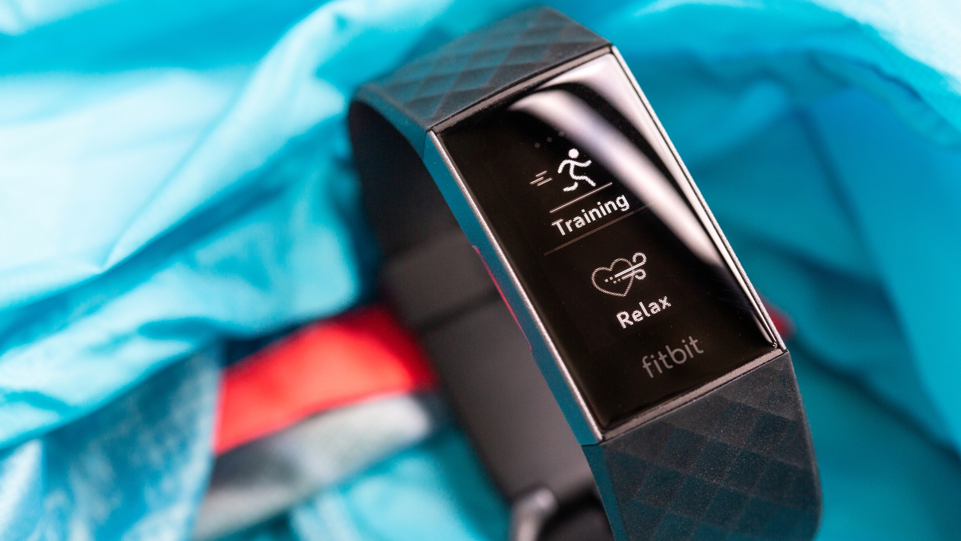 Fitbit Charge 3 Das Fitbit Charge 3 in schwarz