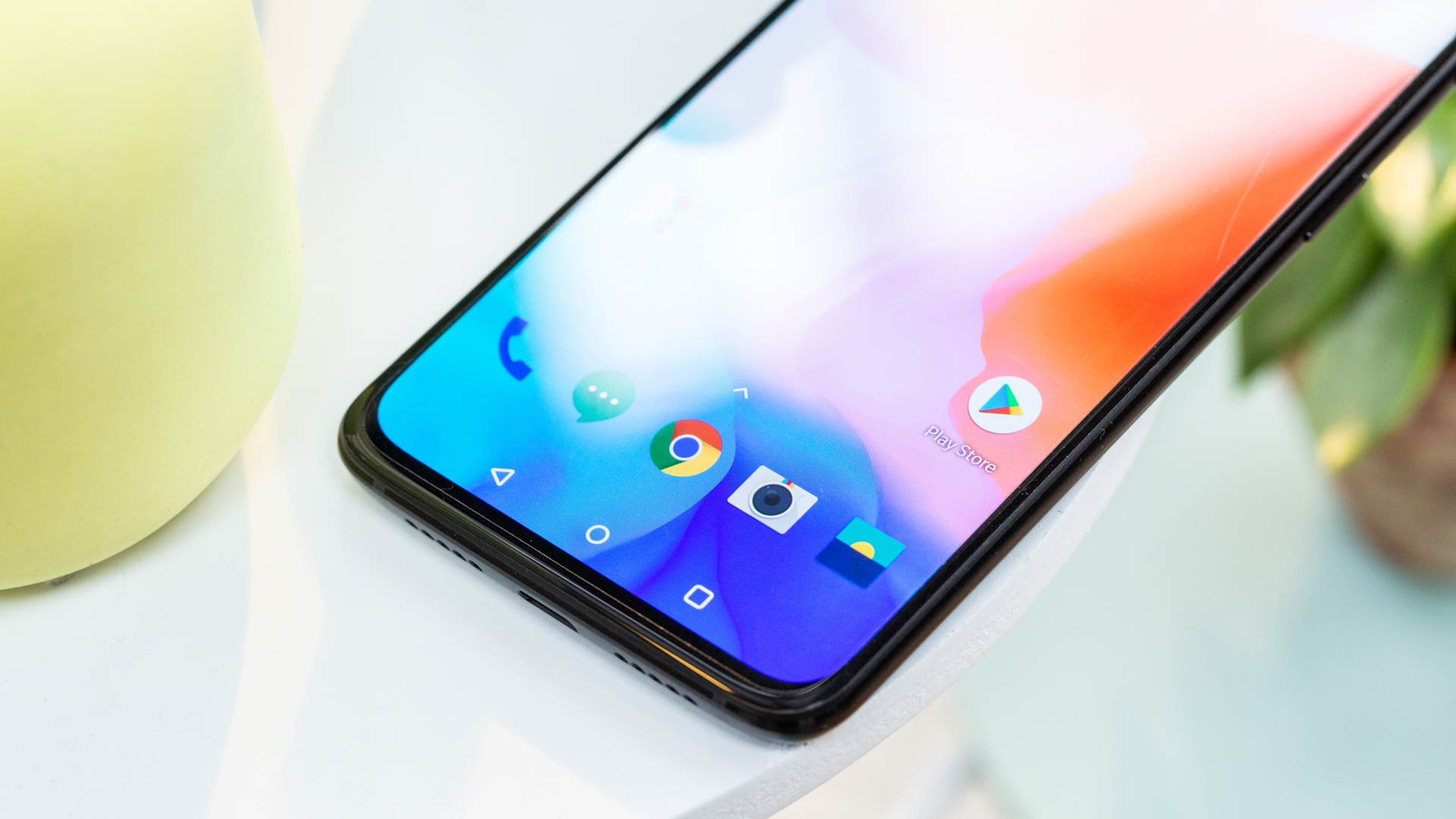 OnePlus 6T Das Display des OnePlus 6T