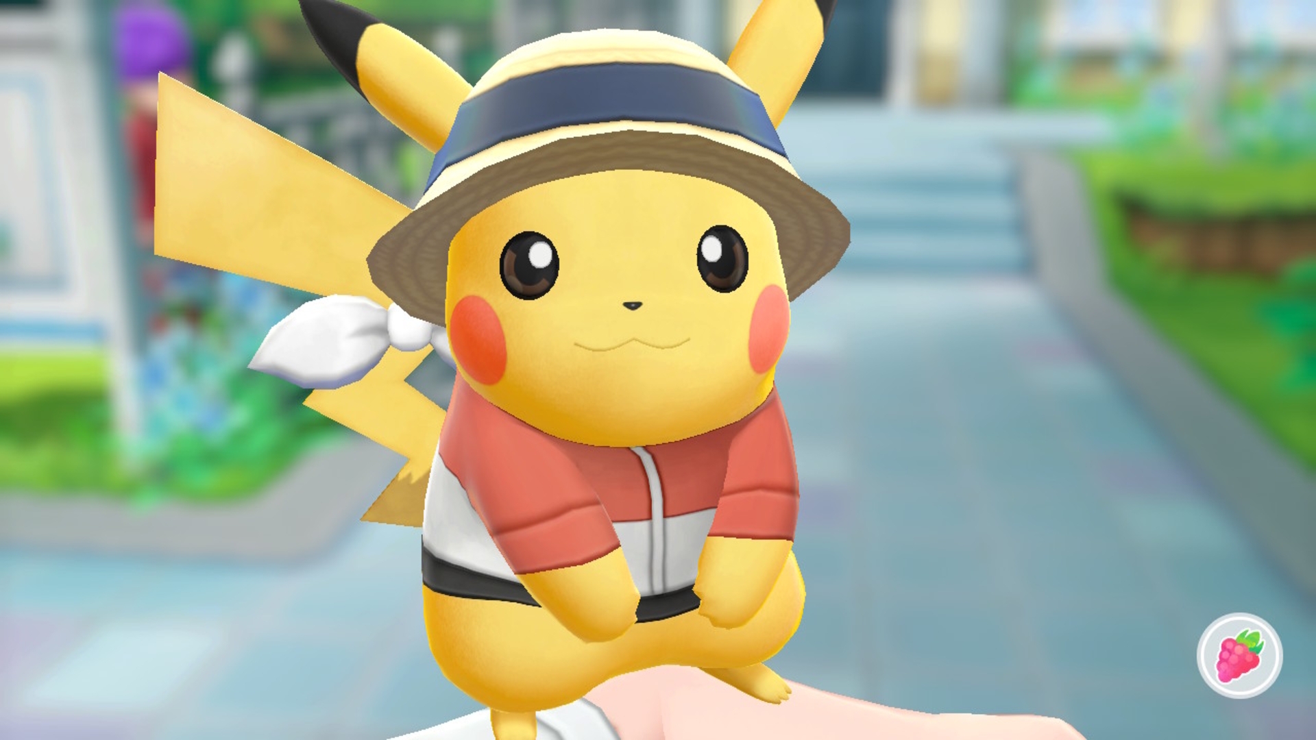 Screenshot aus dem Spiel "Pokémon Let's Go"