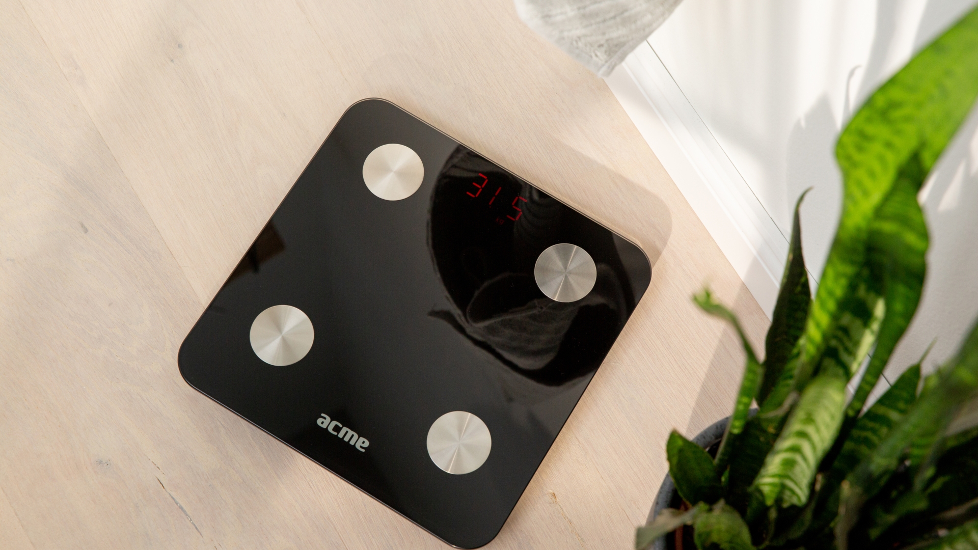 ACME Smart Scale  SC 101 Die smarte schwarze Körperwaage von ACME