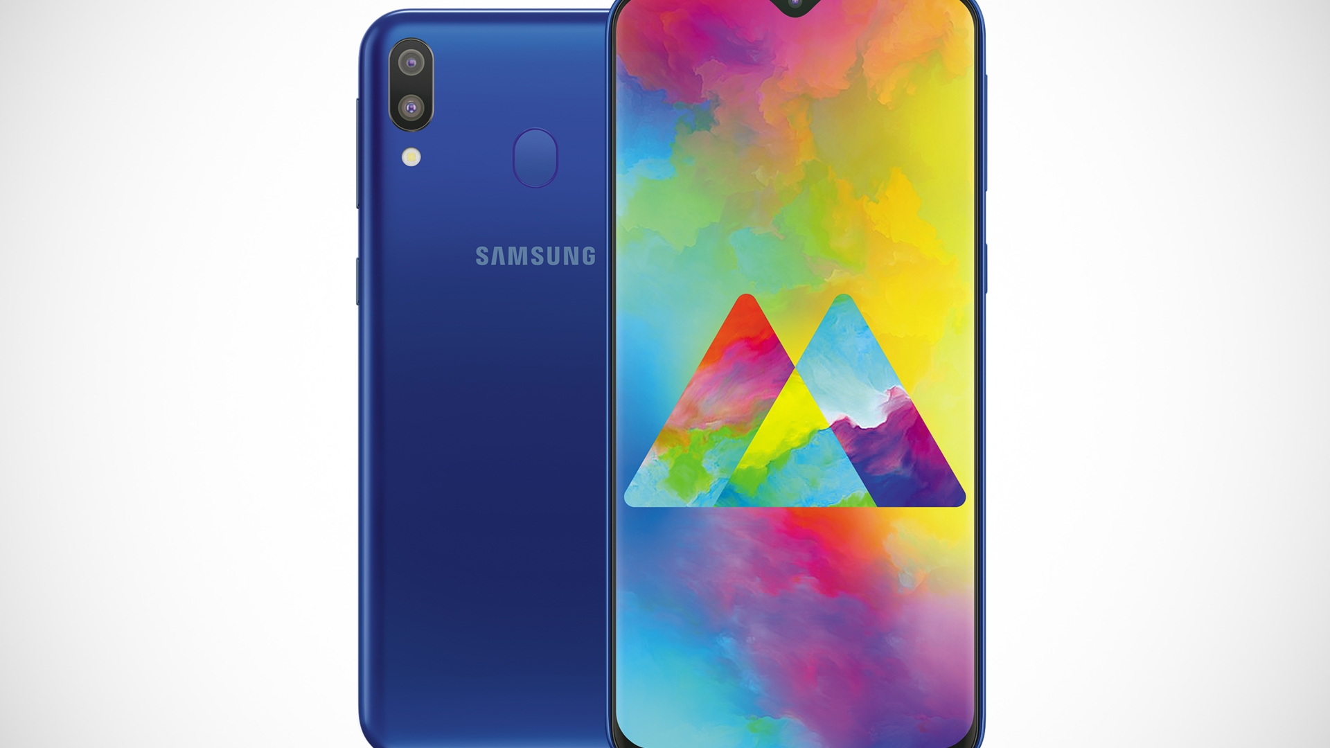 Samsung Galaxy M20: Vorder- und Rückseite