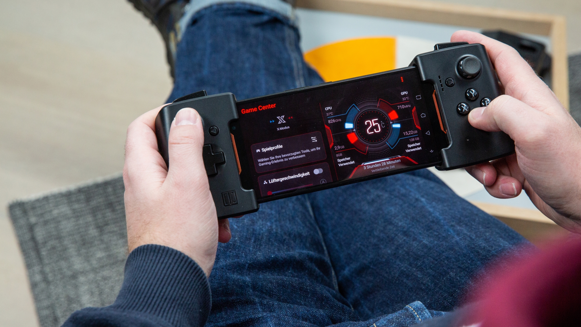 Asus ROG Phone: Gamevice und Game Center