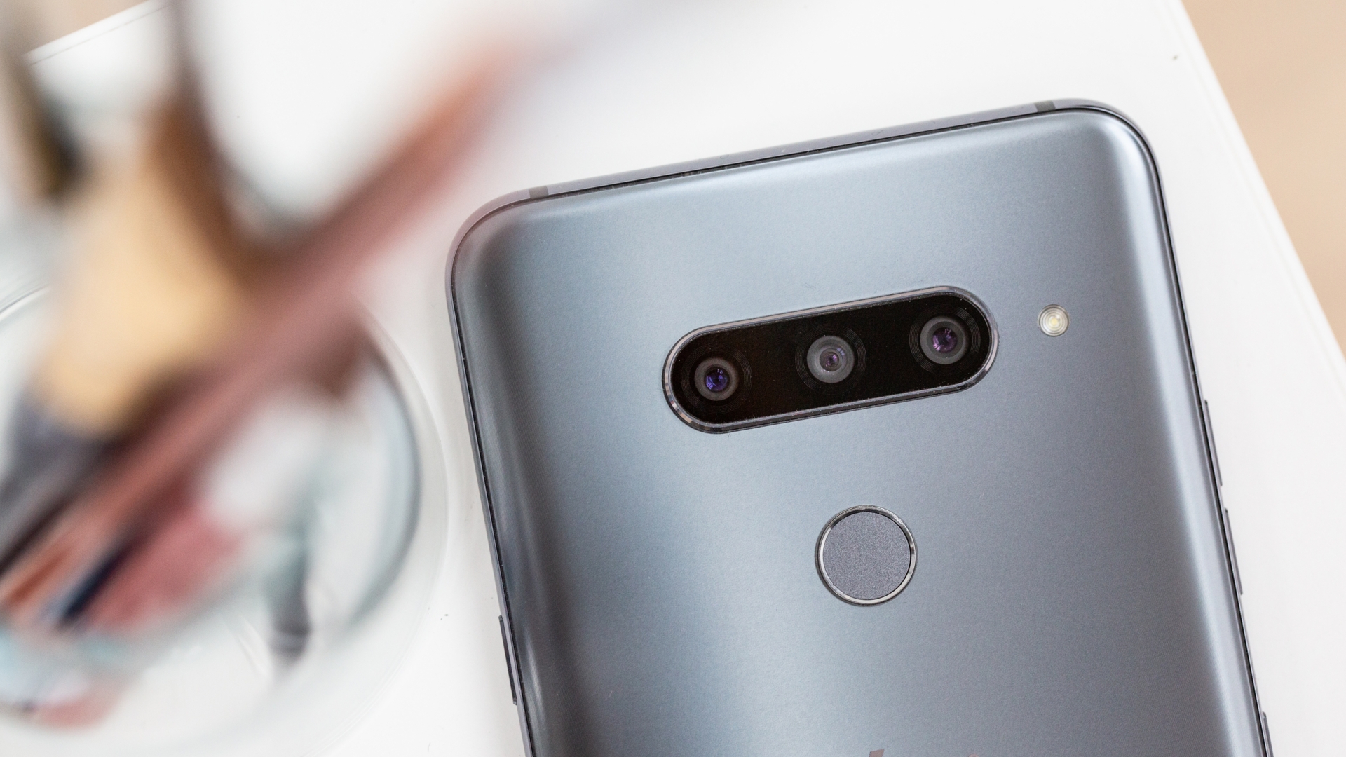 LG V40 Smartphone-Rückseite