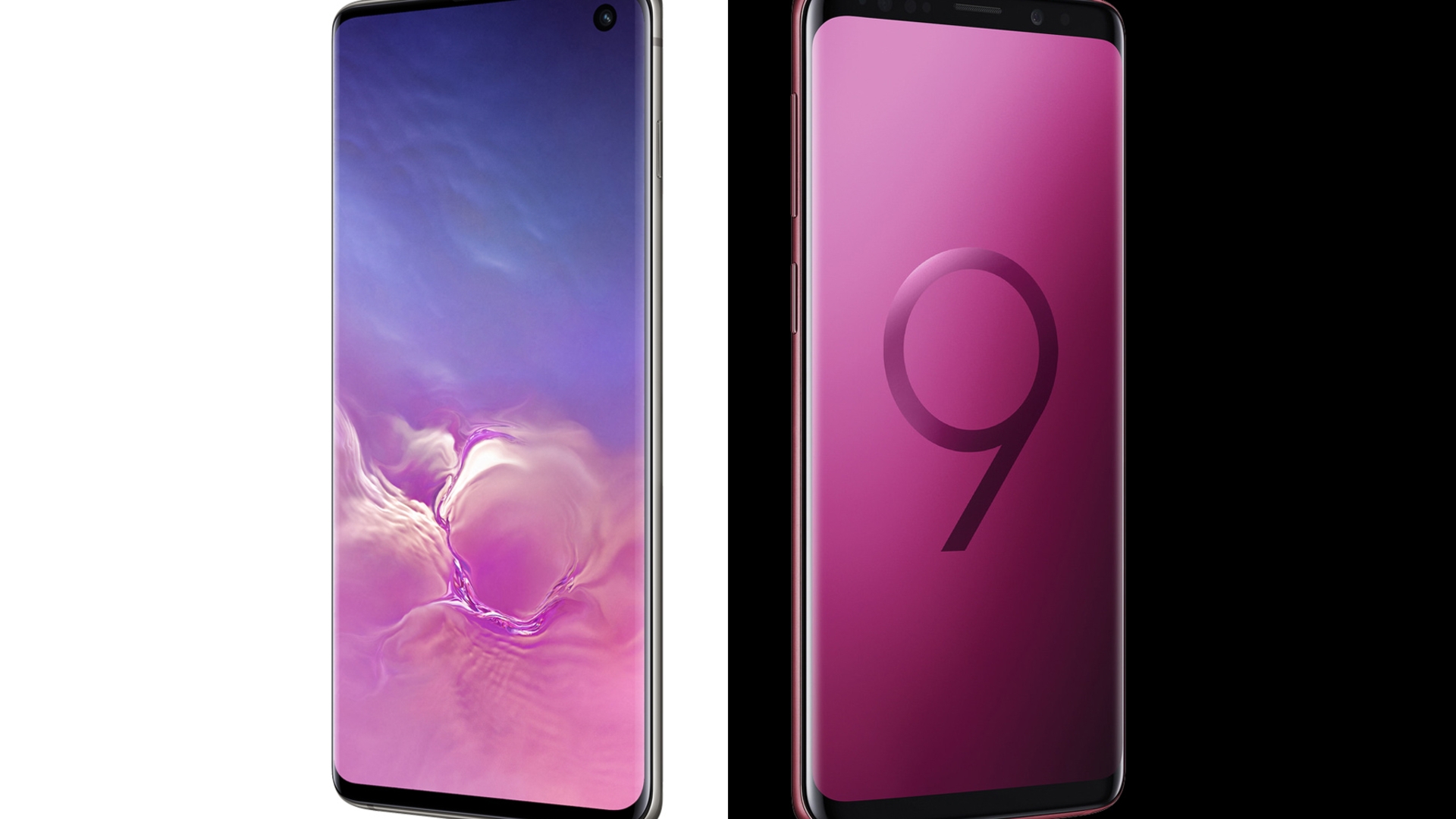 Samsung Galaxy S9 vs S10 Galaxy S10 und Galaxy S9