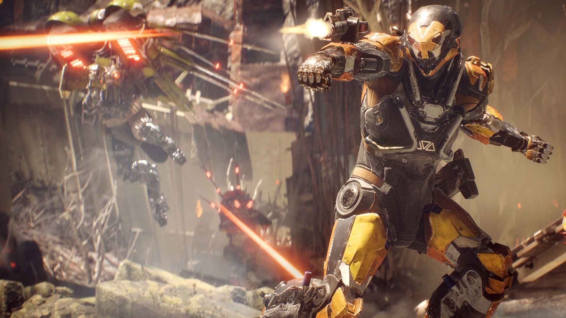 In "Anthem" wird geschossen statt geredet In "Anthem" wird geschossen statt geredet