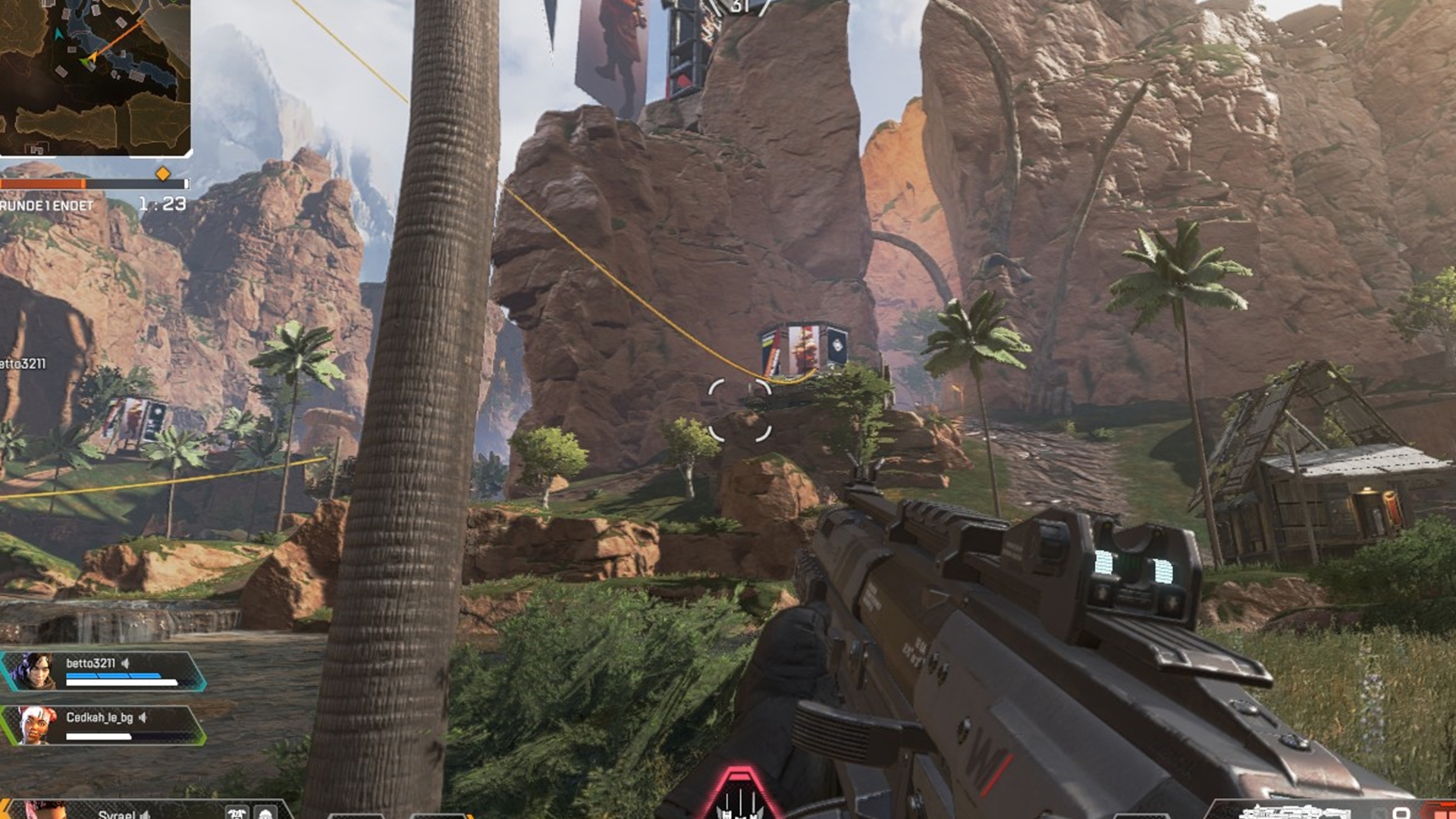 Mit Seilen kommt ihr in "Apex Legends" Schnell von A nach B