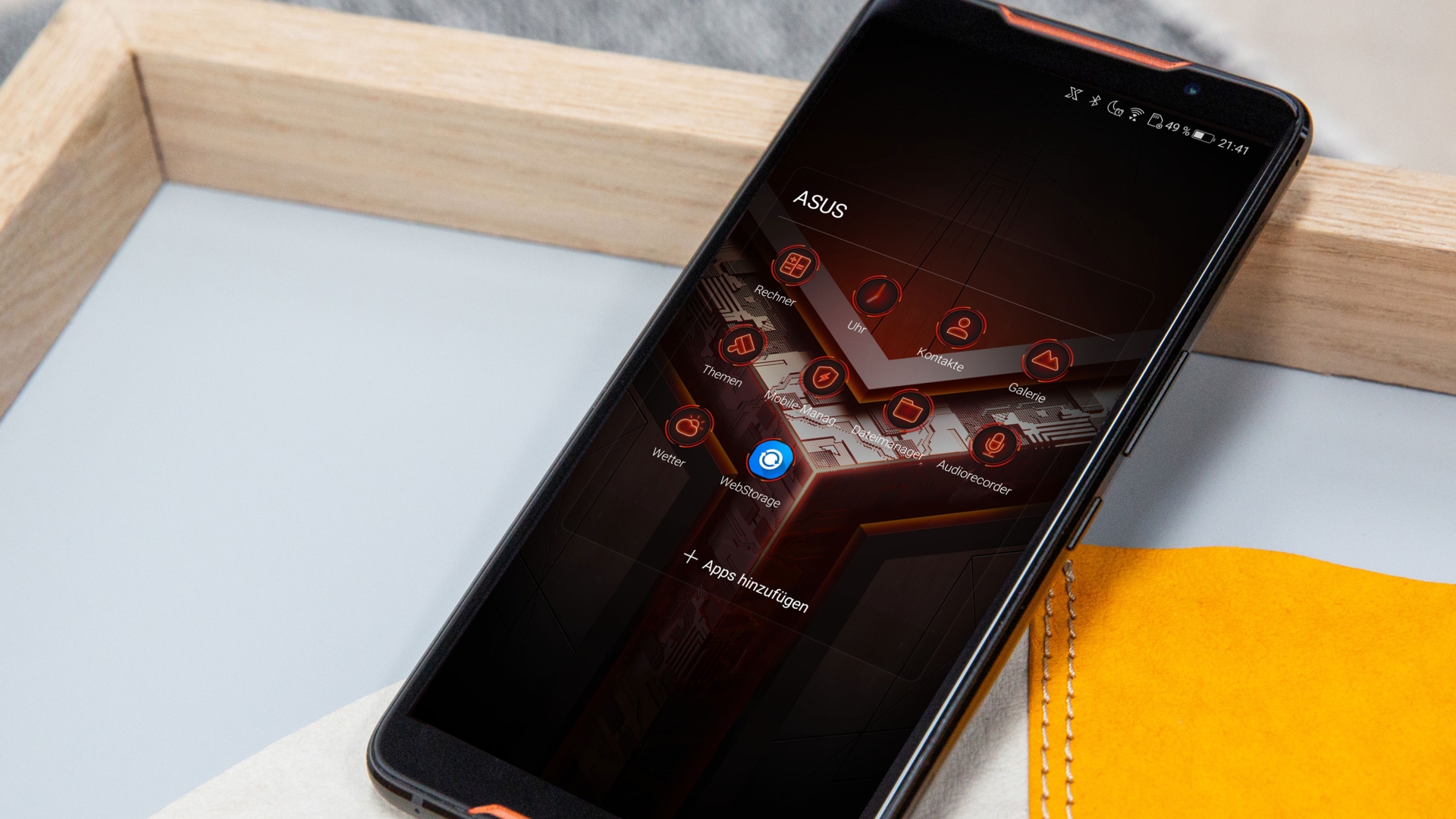 Asus Rog Phone Screenshot Asus ROG Phone: Screenshot Apps mit X Mode