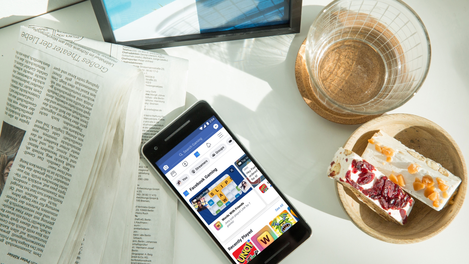 Die Facebook App hat nun einen eigenen Gaming-Tab Die Facebook App hat nun einen eigenen Gaming-Tab