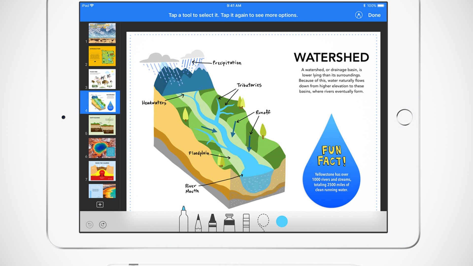 iWork auf dem oPad