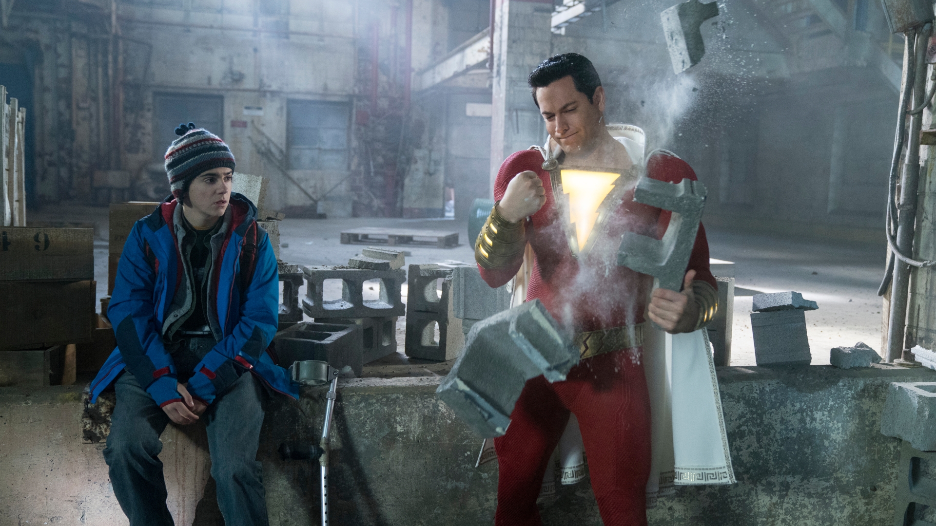 Szene aus dem Film "Shazam!"