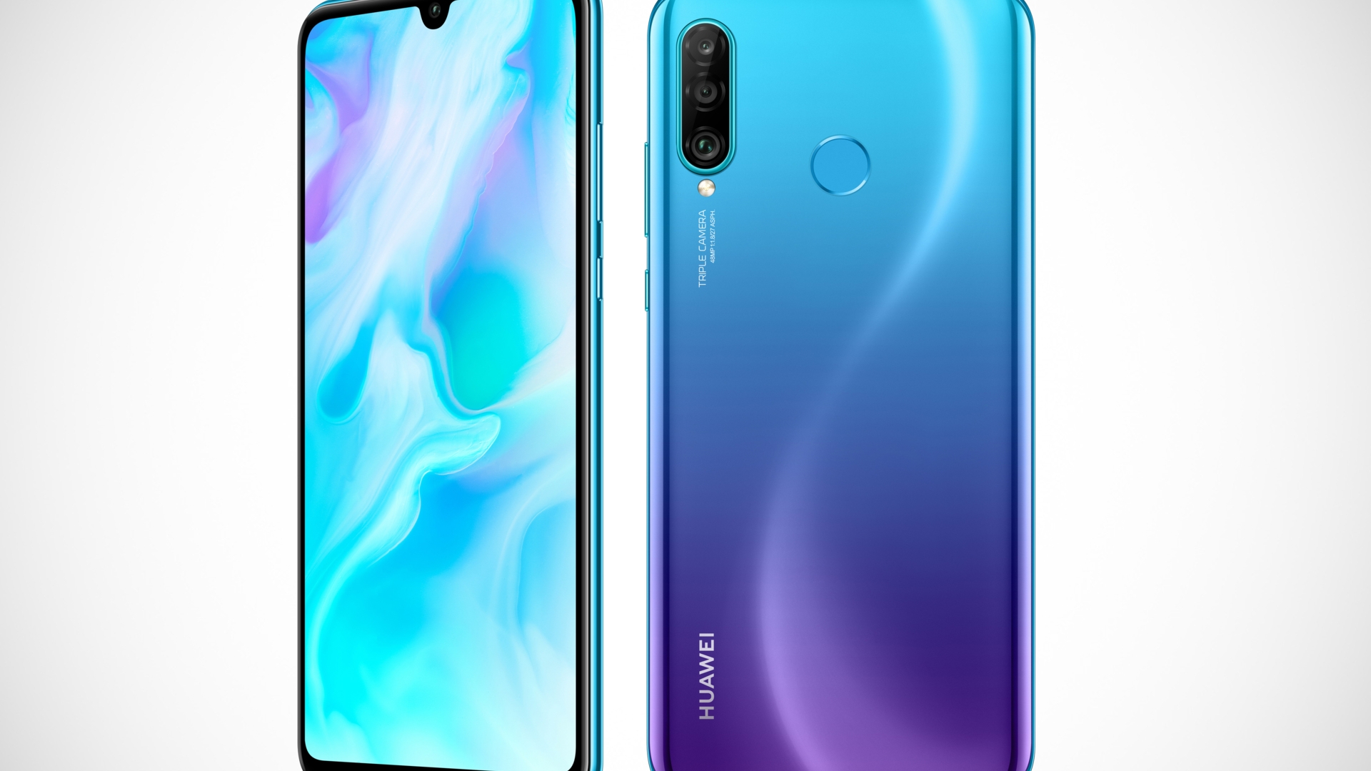 Das Huawei P30 Lite wirkt optisch wie ein Top-Smartphone