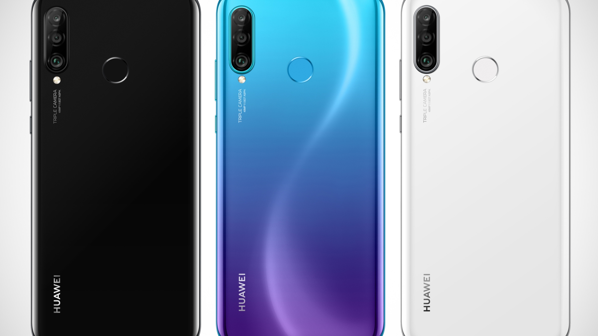 Das Huawei P30 Lite kommt in drei Ausführungen Auch das Huawei P30 Lite soll ein Update erhalten