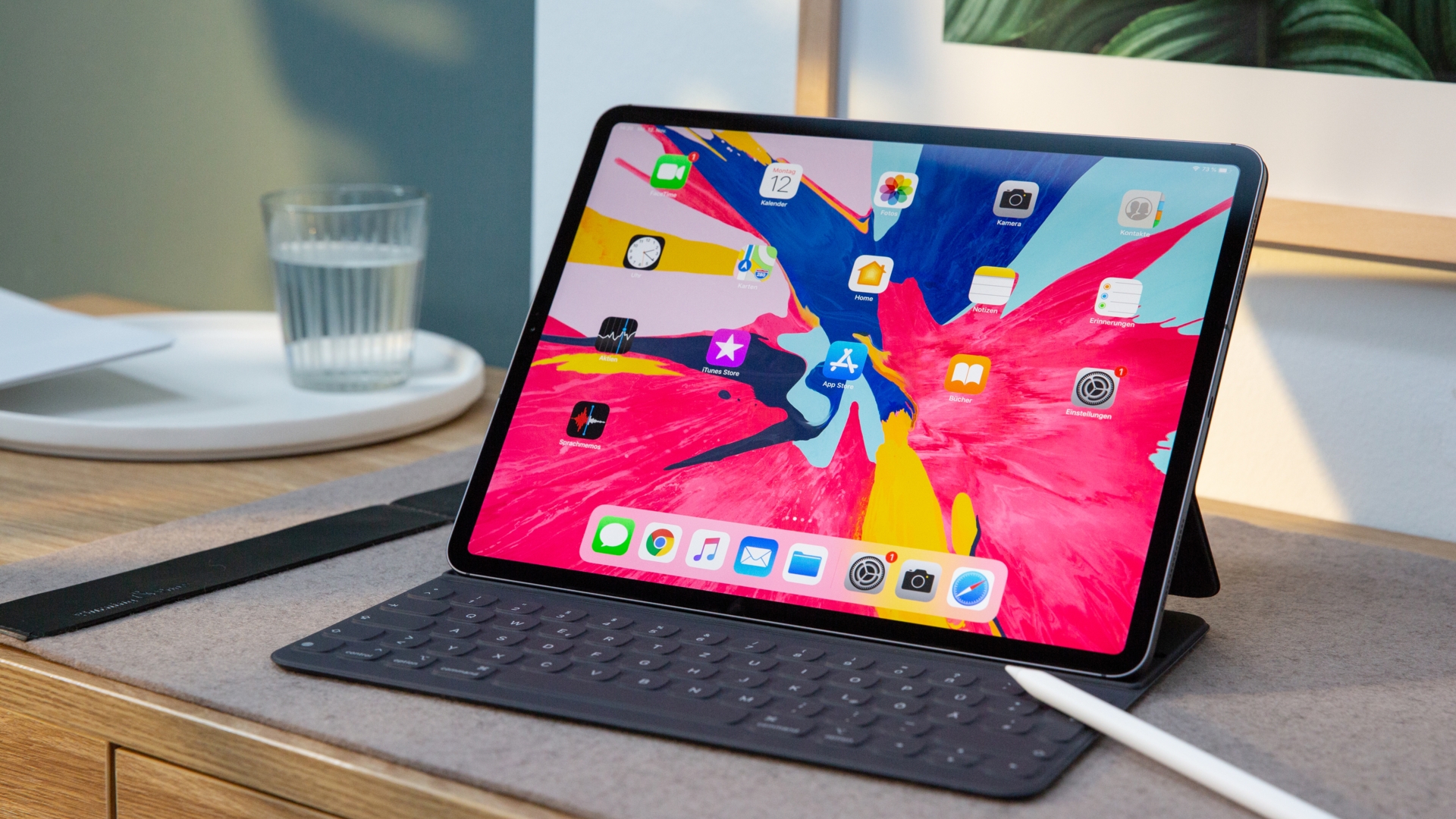 Apple iPad Pro 2018 Apple iPad Pro 2018 mit Apple Pencil unterstützt iPadOS
