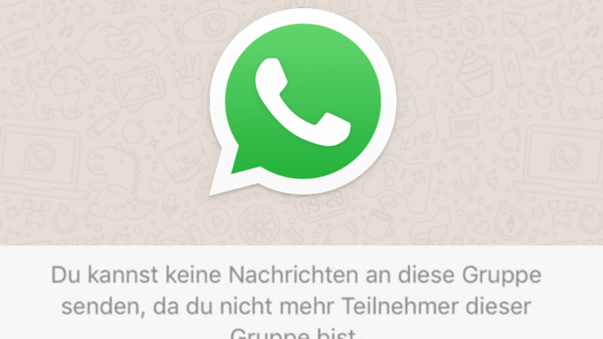 Bei WhatsApp blockiert?