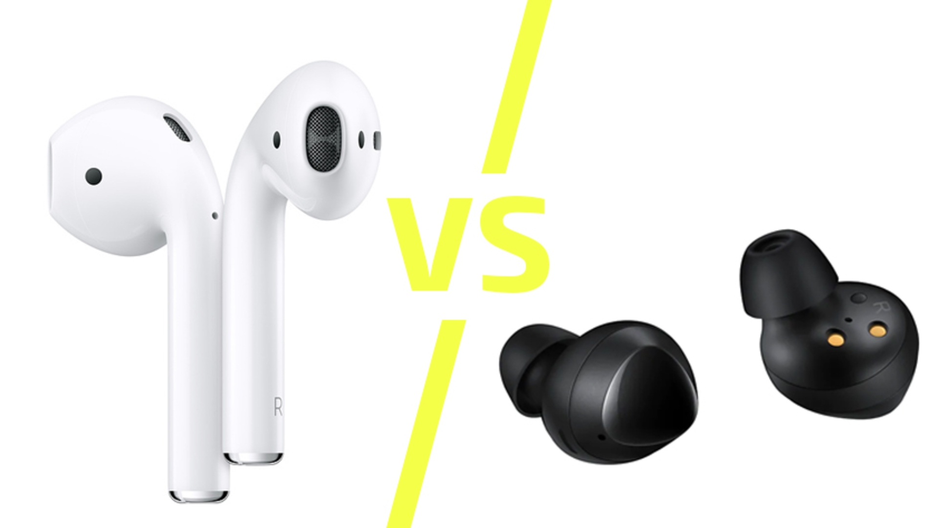 AirPods vs Galaxy Buds AirPods vs Galaxy Buds