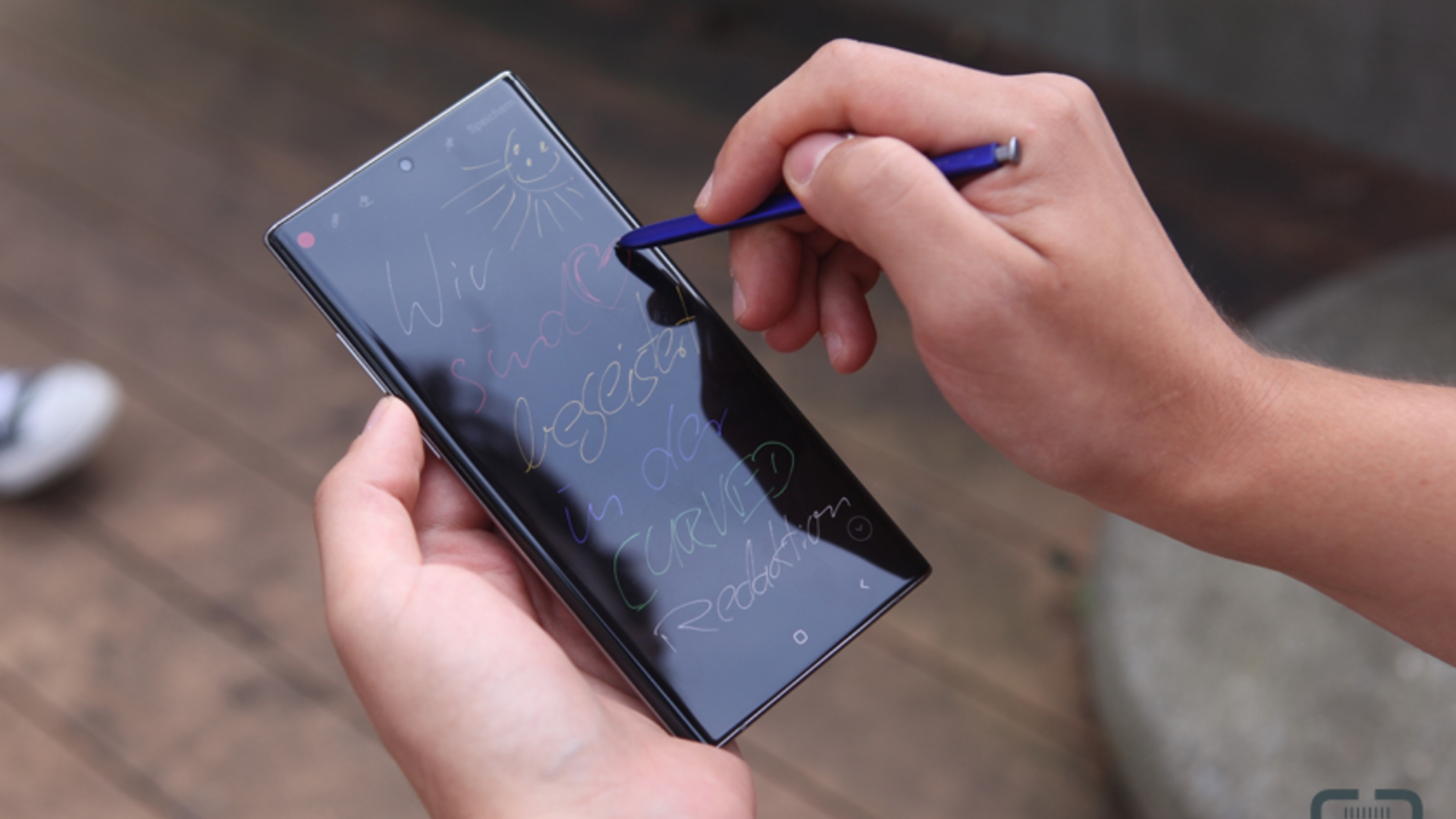 Samsung Galaxy Note 10 Notiz Hand Galaxy Note 10
