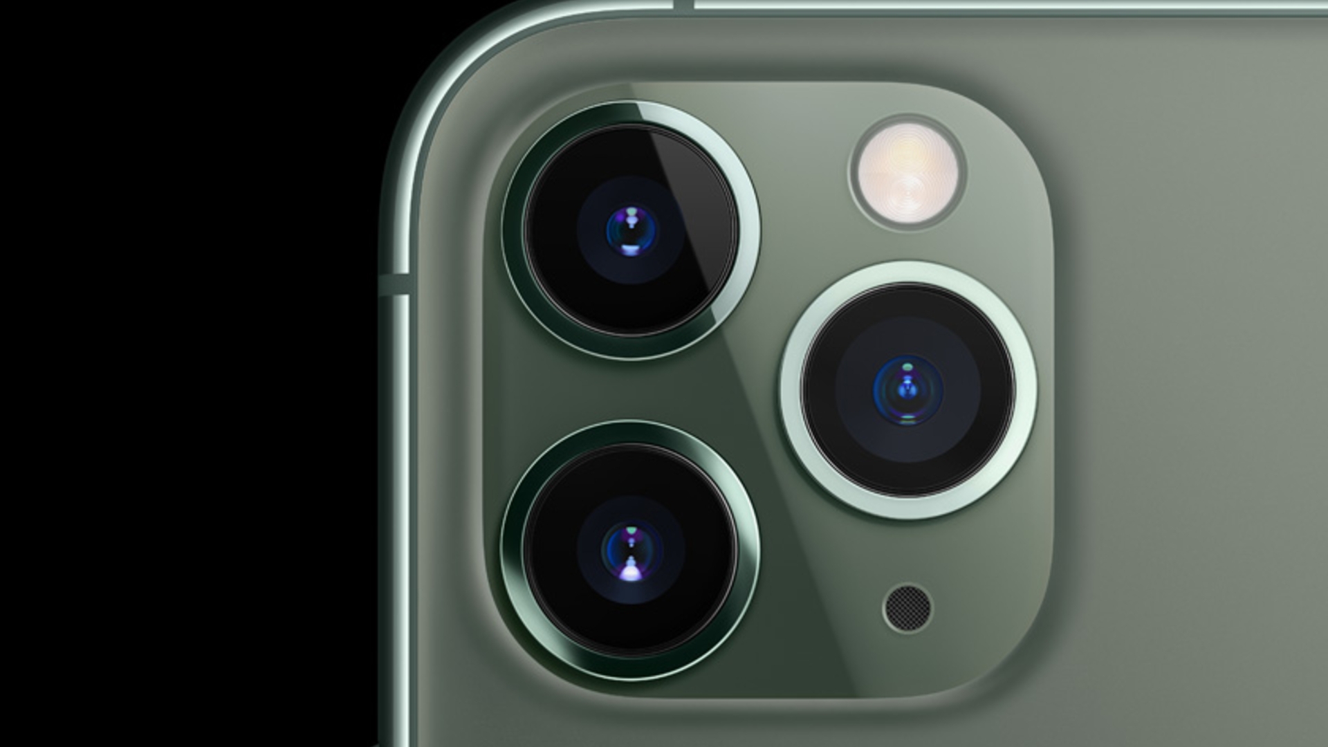 Die Triple-Kamera des iPhone 11 Pro Die Triple-Kamera des iPhone 11 Pro