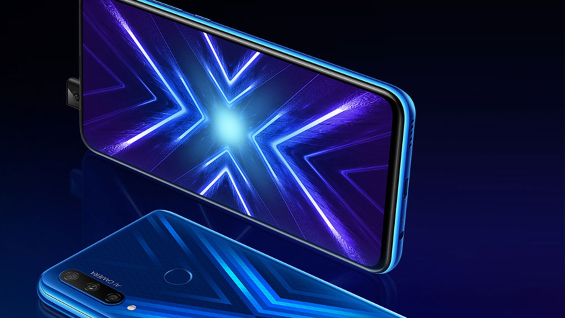 Honor 9X Europa Honor 9X blau