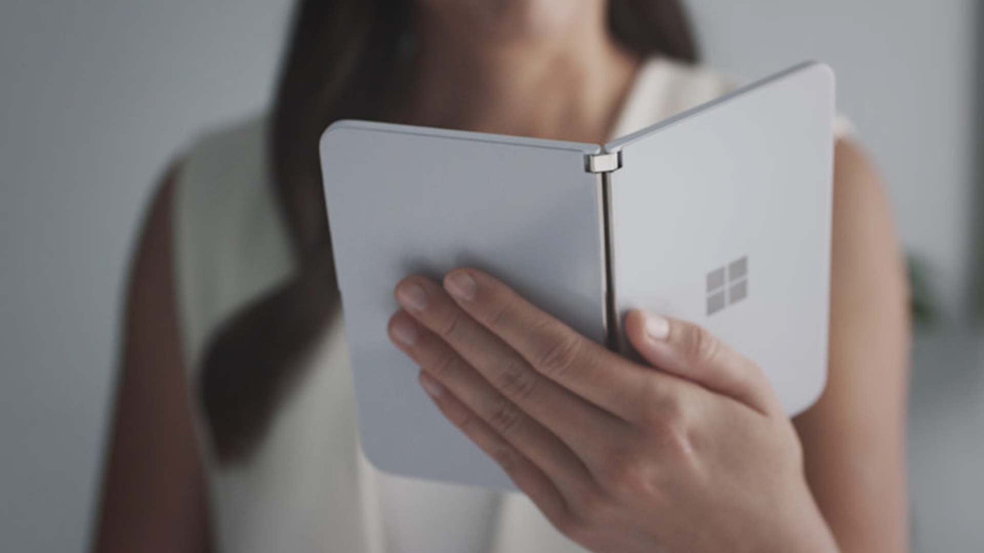 Microsoft Surface Duo Lifes Microsoft Surface Duo Rückseite