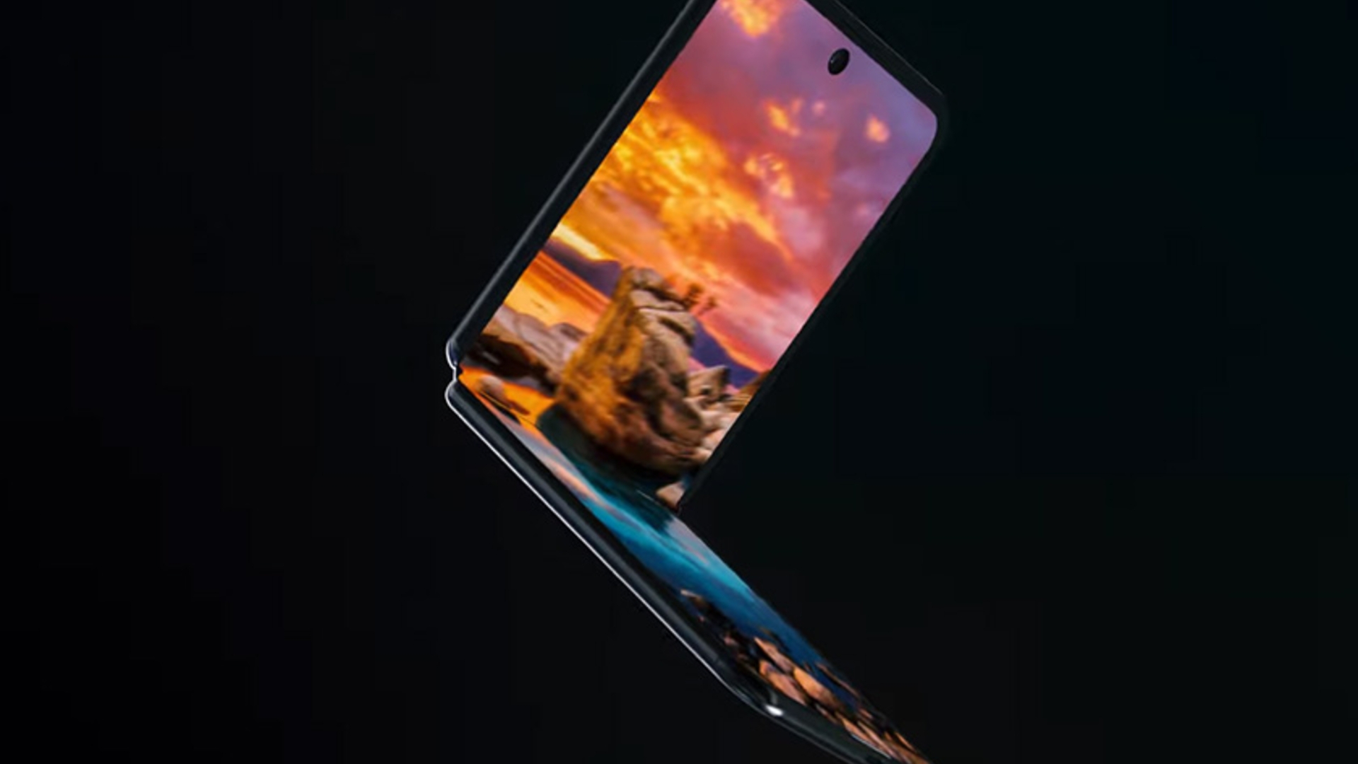 Video des Galaxy Fold 2 Screenshot aus einem Galaxy-Fold-2-Video