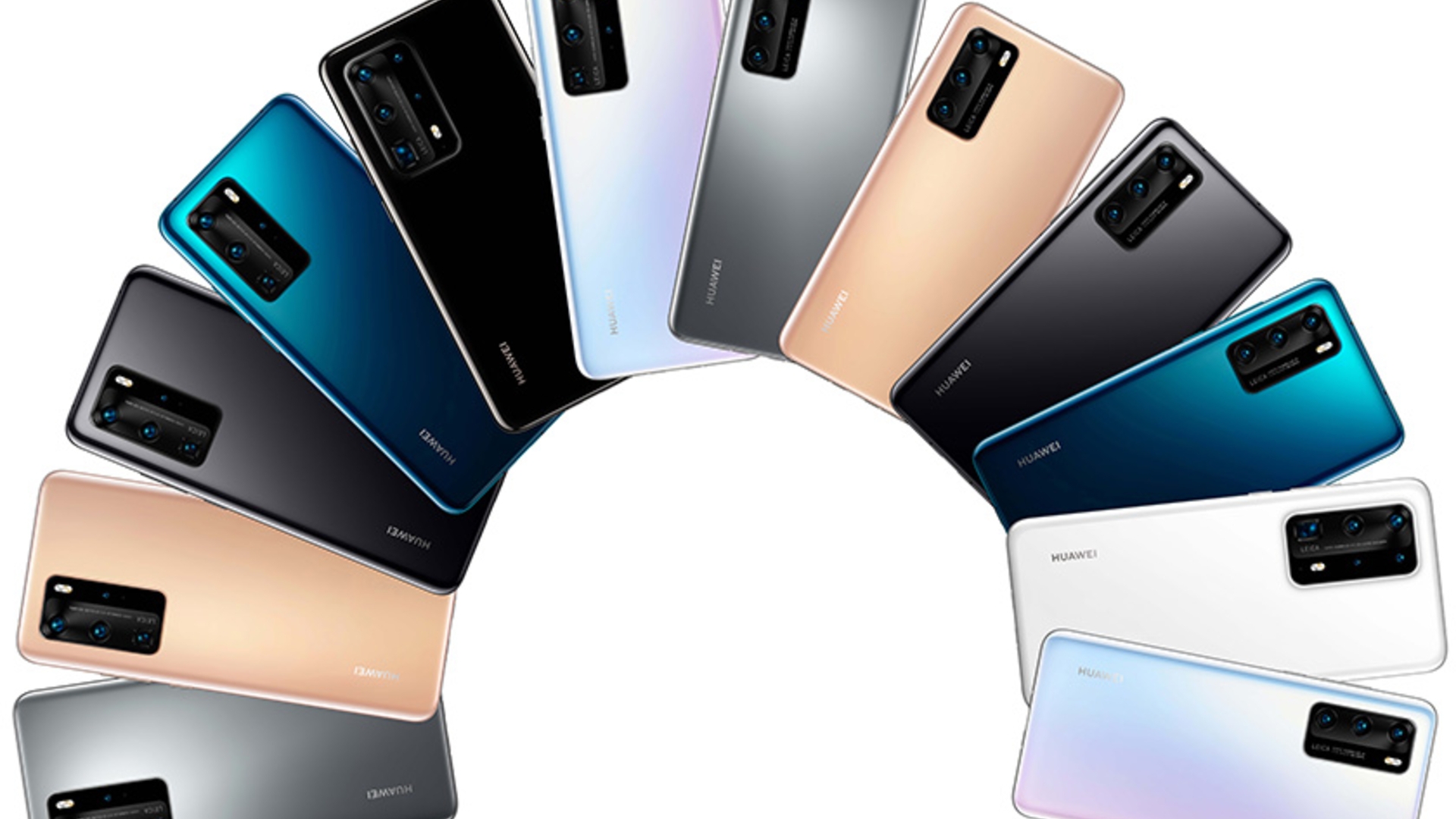 Das Huawei P40 und P40 Pro in all ihren Farben Das Huawei P40 und P40 Pro in all ihren Farben