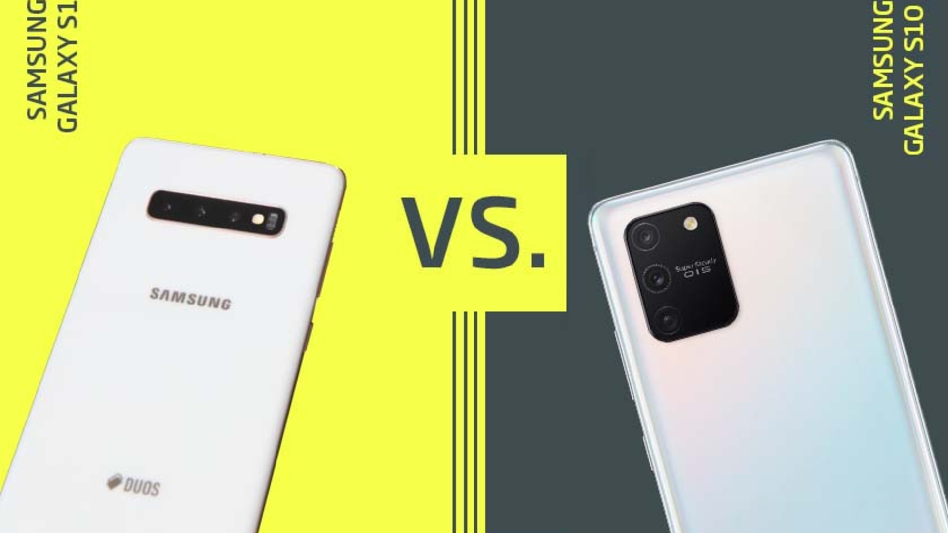 Samsung Galaxy S10 vs. S10 Lite: Überraschend wenig Unterschiede Samsung Galaxy S10 vs. S10 Lite: Überraschend wenig Unterschiede