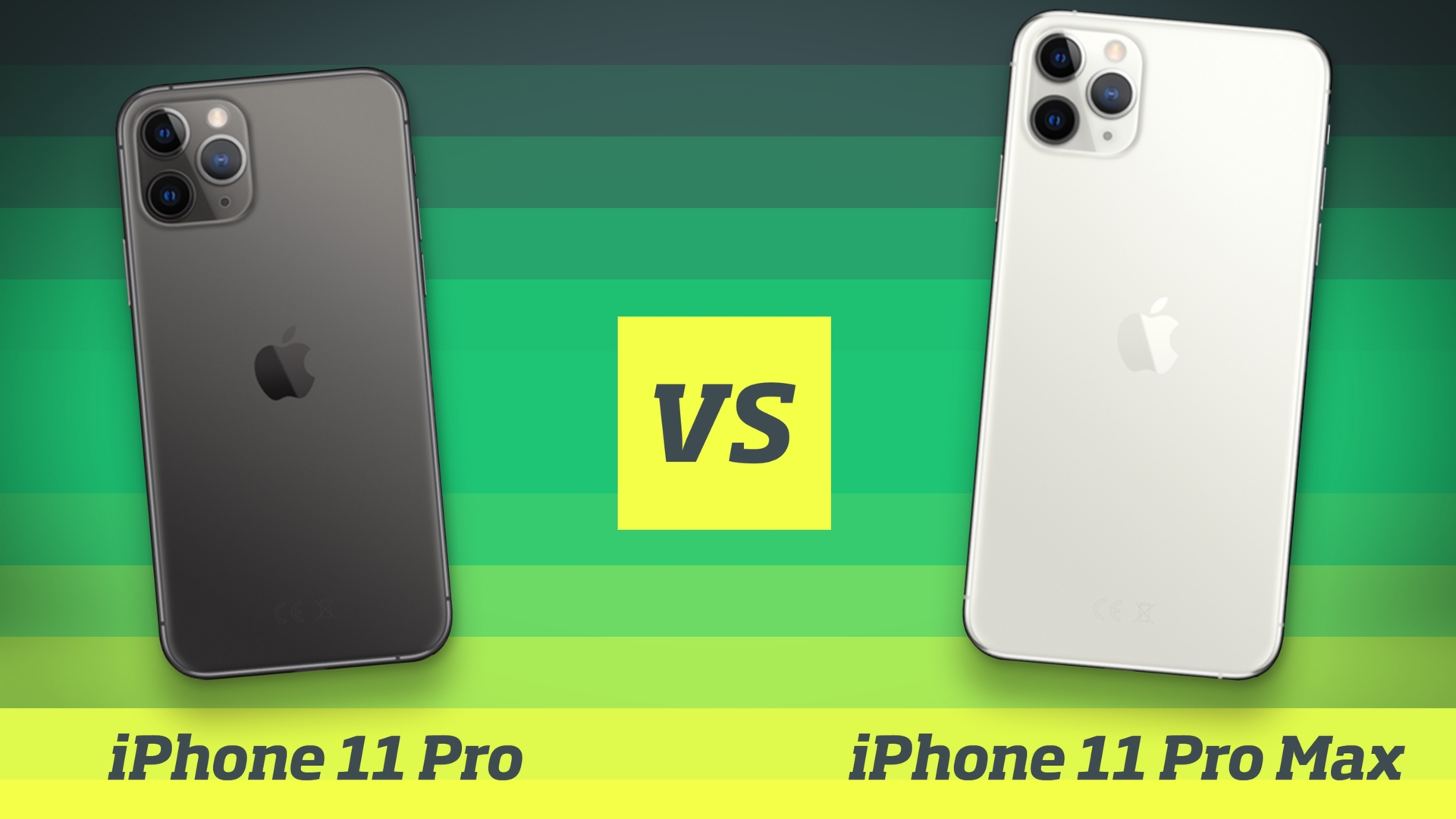 iPhone 11 Pro vs iPhone 11 Pro Max iPhone 11 Pro vs iPhone 11 Pro Max