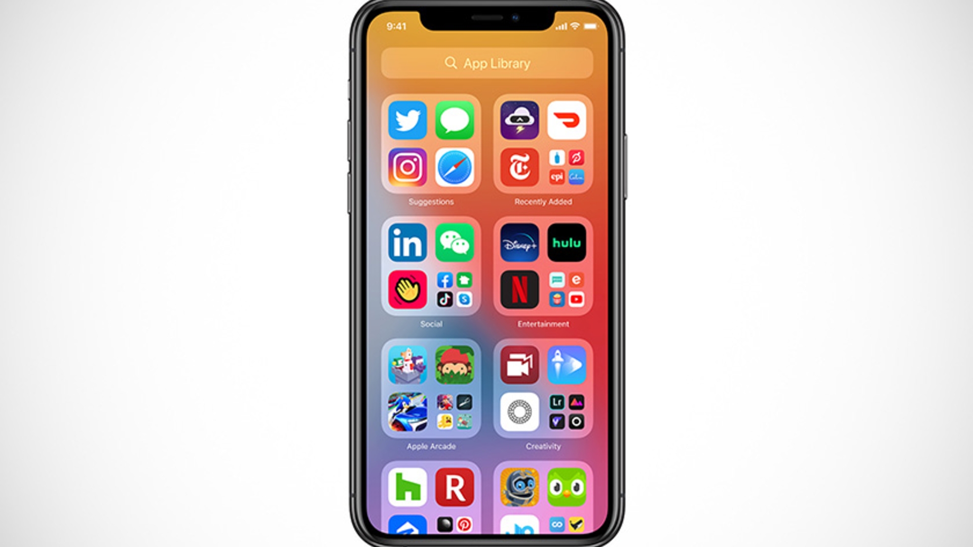 iOS 14 App Library iOS 14 App Library