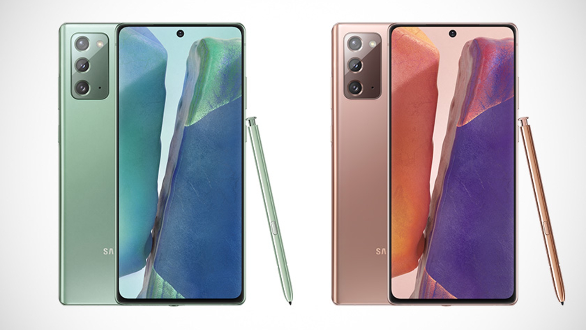 Galaxy Note 20 Das Galaxy Note 20 soll unter anderem in Mystic Bronze und Mystic Green escheinen