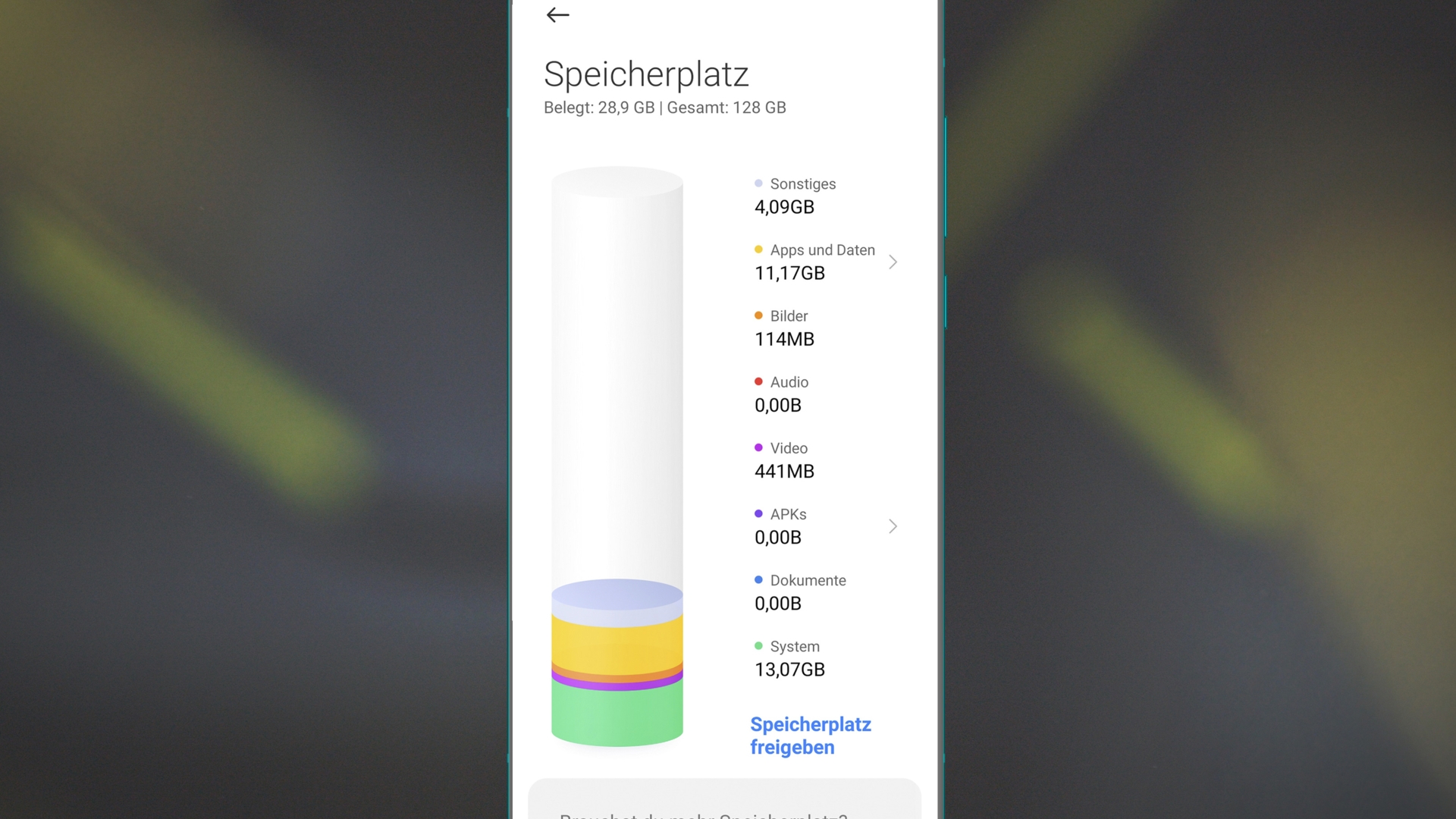Mi 10 Speicherplatz Xiaomi Mi 10 Screenshot