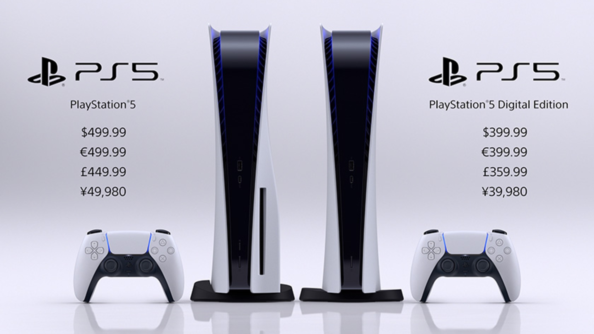 PS5: Preise der  PlayStation 5 PS5: Preise der PlayStation 5