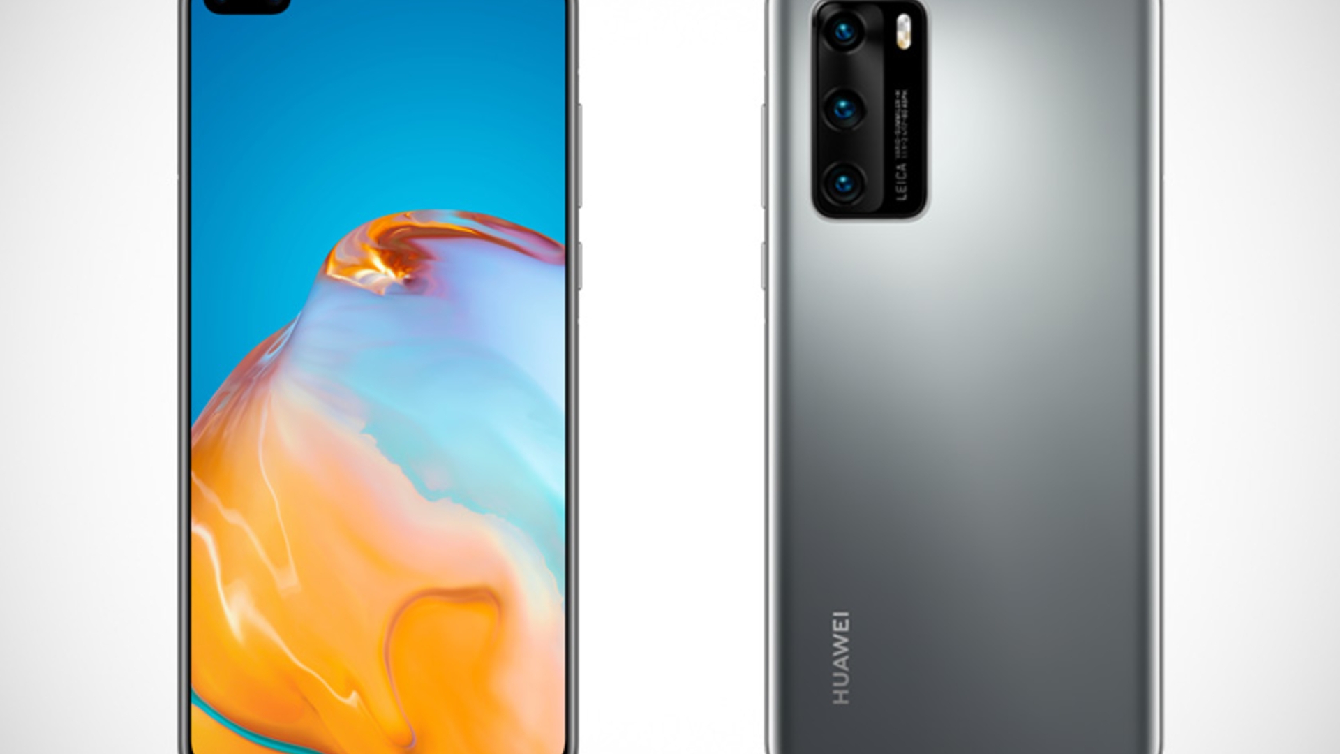 Das Huawei P50 von vorne und hinten Huawei P40 Display Kamera