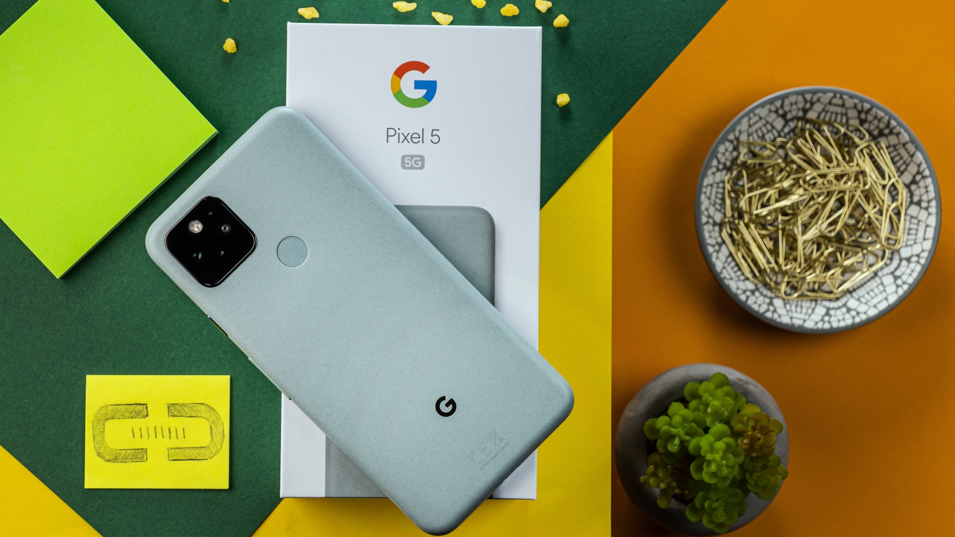 Google Pixel 5 Aufmacher Karton Google Pixel 5