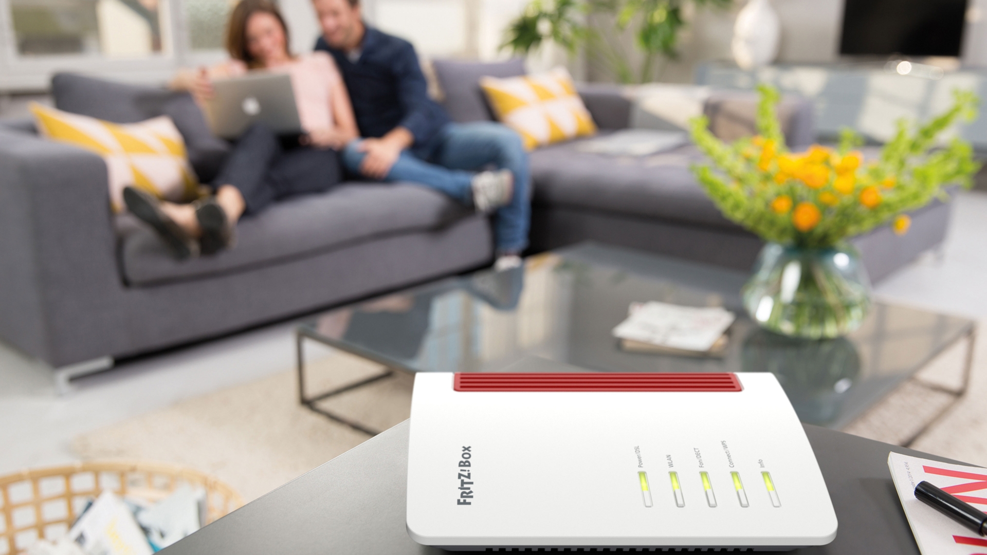 Fritzbox 7530 für Internet via DSL Fritzbox 7530 Router für DSL-Anschlüsse