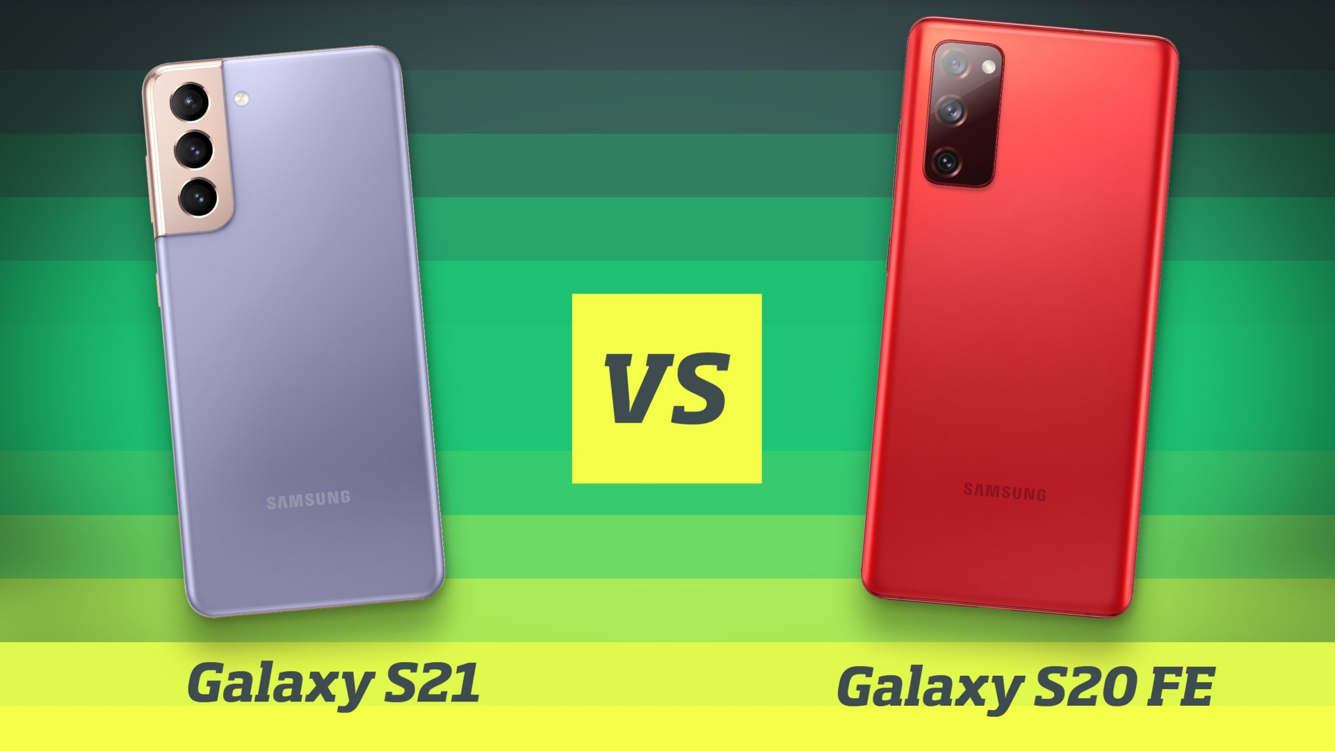 Galaxy S21 Vs Galaxy S20 FE Galaxy S21 Vs Galaxy S20 FE Beitragsbild