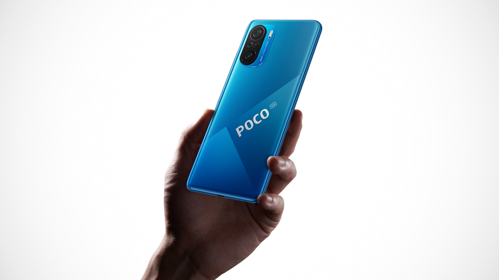 Xiaomi Poco F3 in Blau Xiaomi Poco F3 in Blau