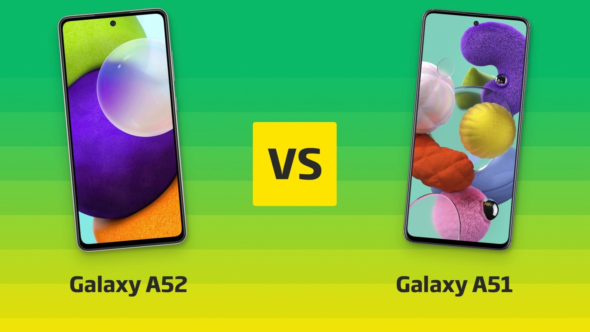 Samsung Galaxy A52 vs. A51 Aufmacher Samsung Galaxy A52 vs. A51 Aufmacher