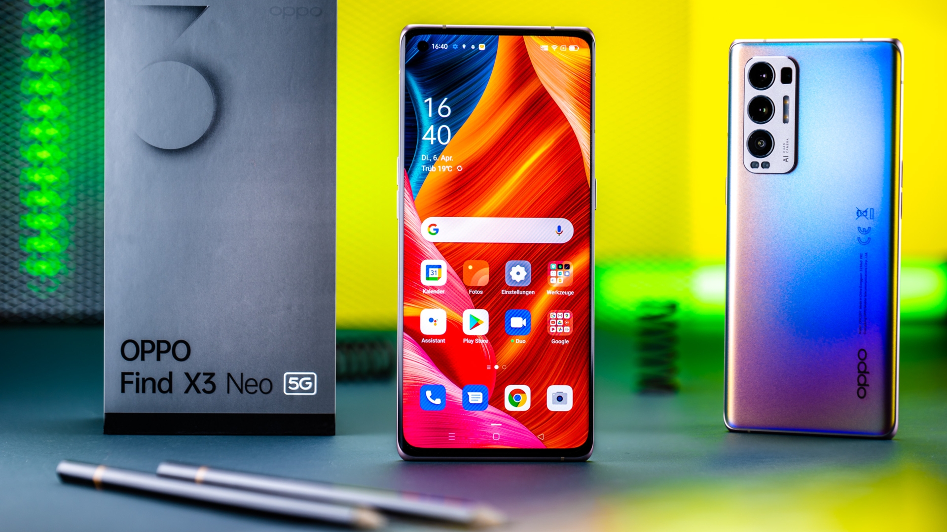 OPPO Find X3 Neo Header Test