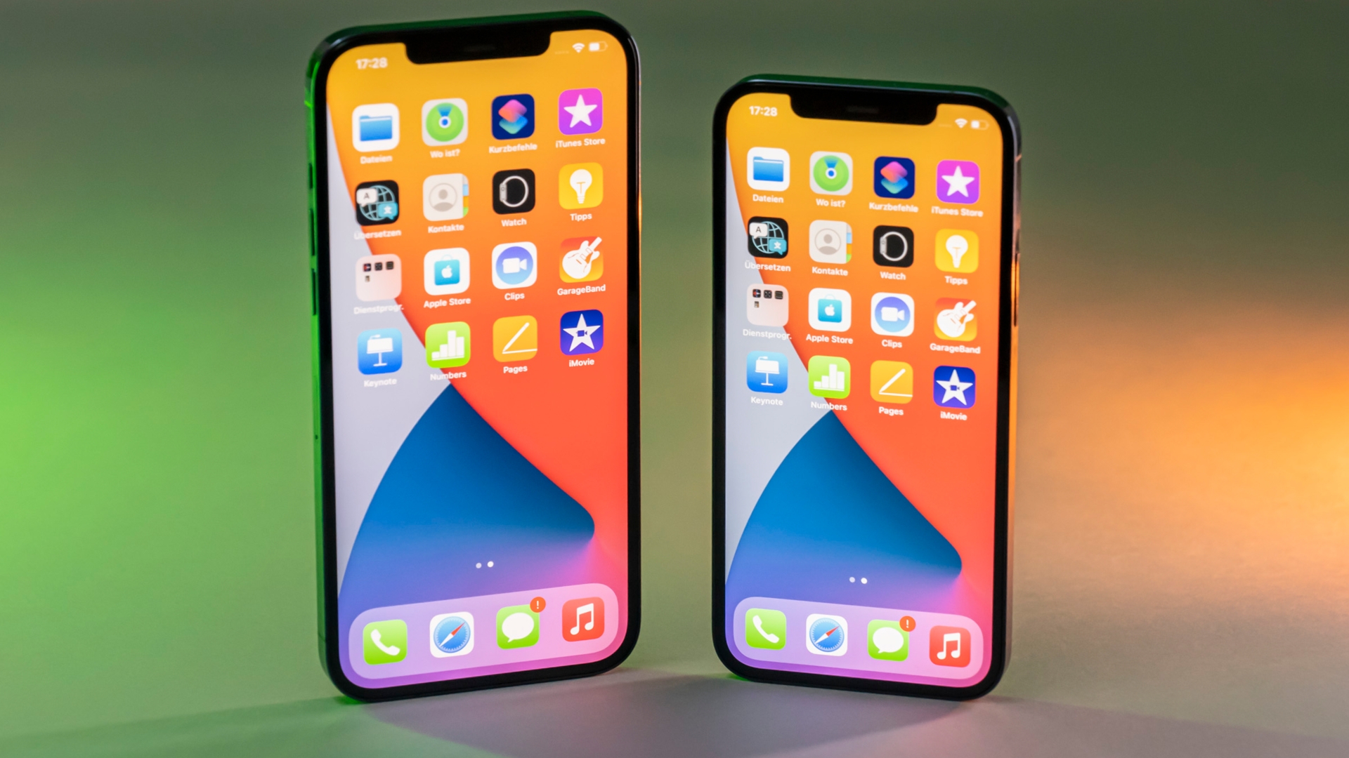 iPhone 12 Pro Max vs iPhone 12 Pro Größenvergleich