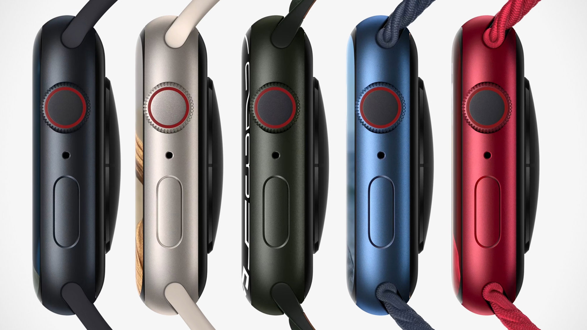 Apple Watch 7 Alu Farben