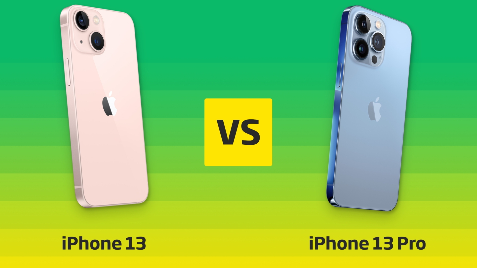 iPhone 13 vs iPhone 13 Pro: Vergleich iPhone 13 vs iPhone 13 Pro: Vergleich