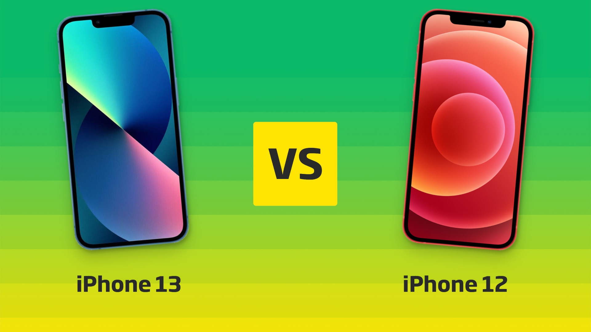 iPhone 13 vs iPhone 12 Vergleich iPhone 13 vs iPhone 12 Vergleich