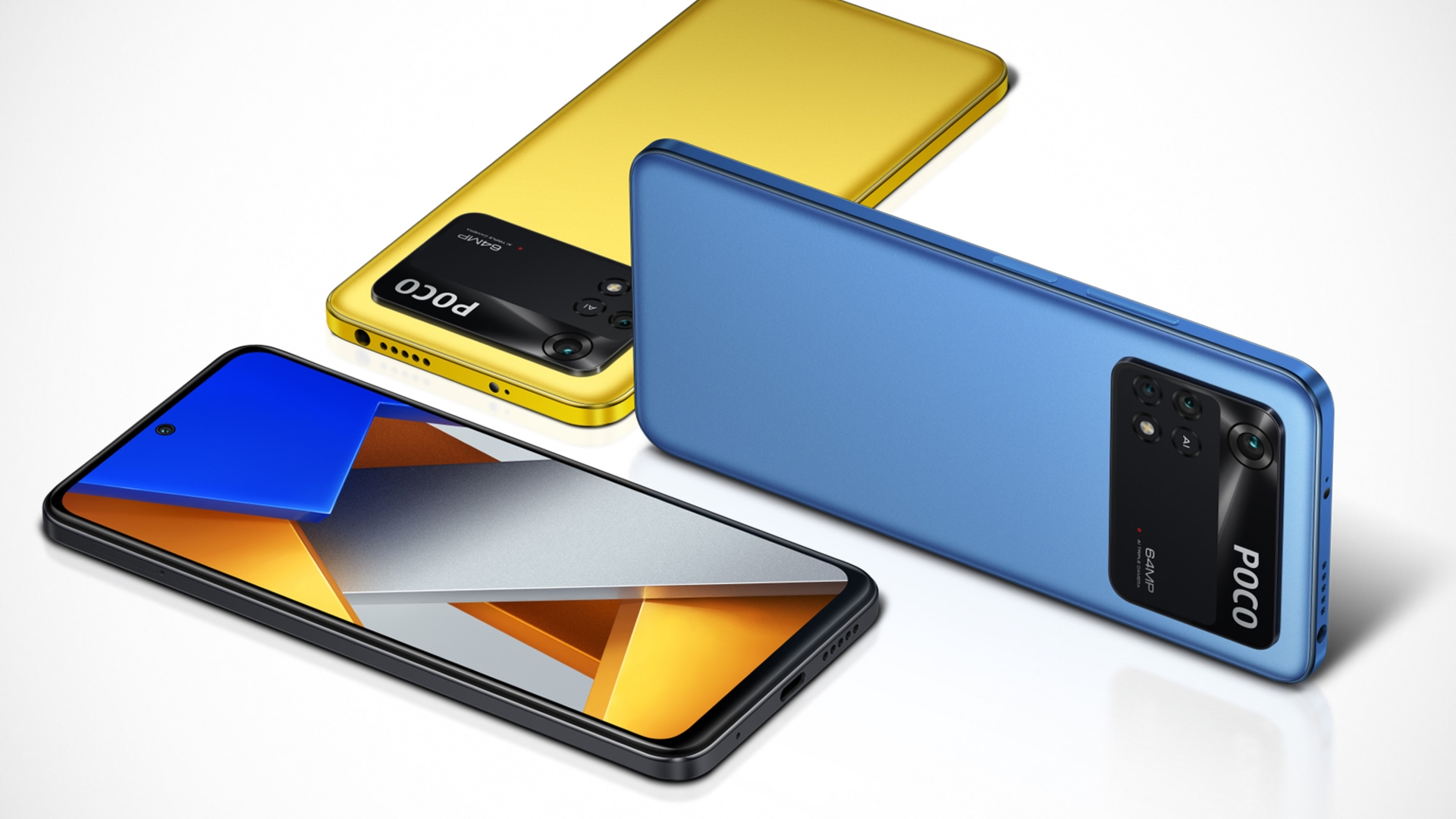 Xiaomi Poco X4 Pro 5G Xiaomi Poco X4 Pro 5G in drei Farben