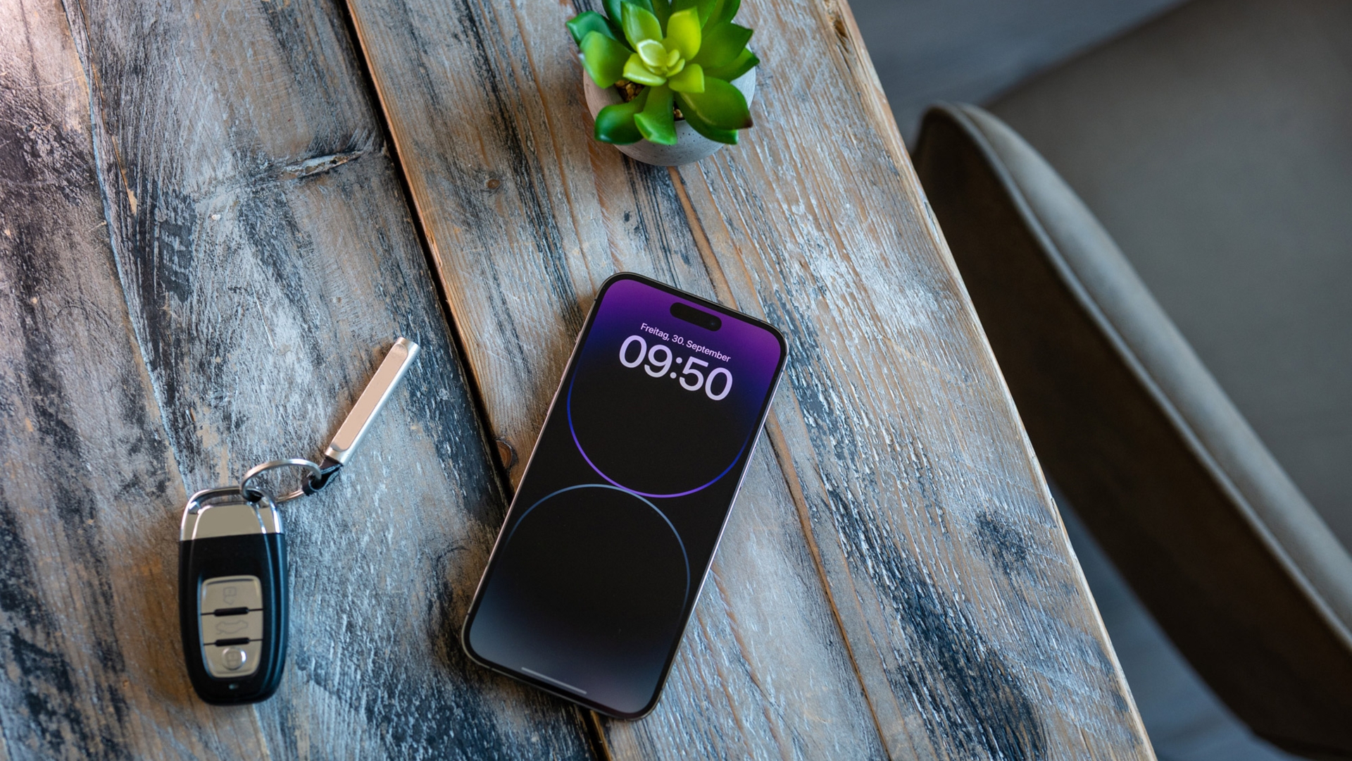 Wer in der Black Week auf iPhone-Deals hofft, wird wohl zu älteren Modellen greifen müssen iPhone 14 Pro Max Always on Display