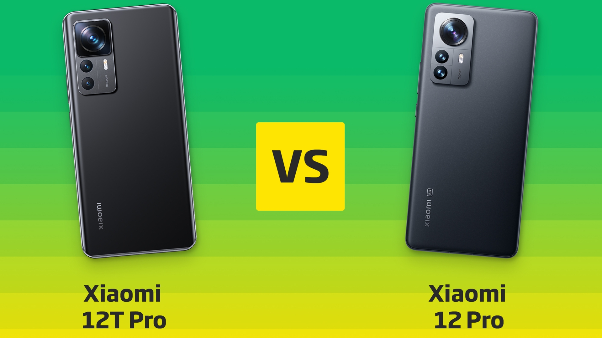 Xiaomi 12T Pro vs Xiaomi 12 Pro Vergleich